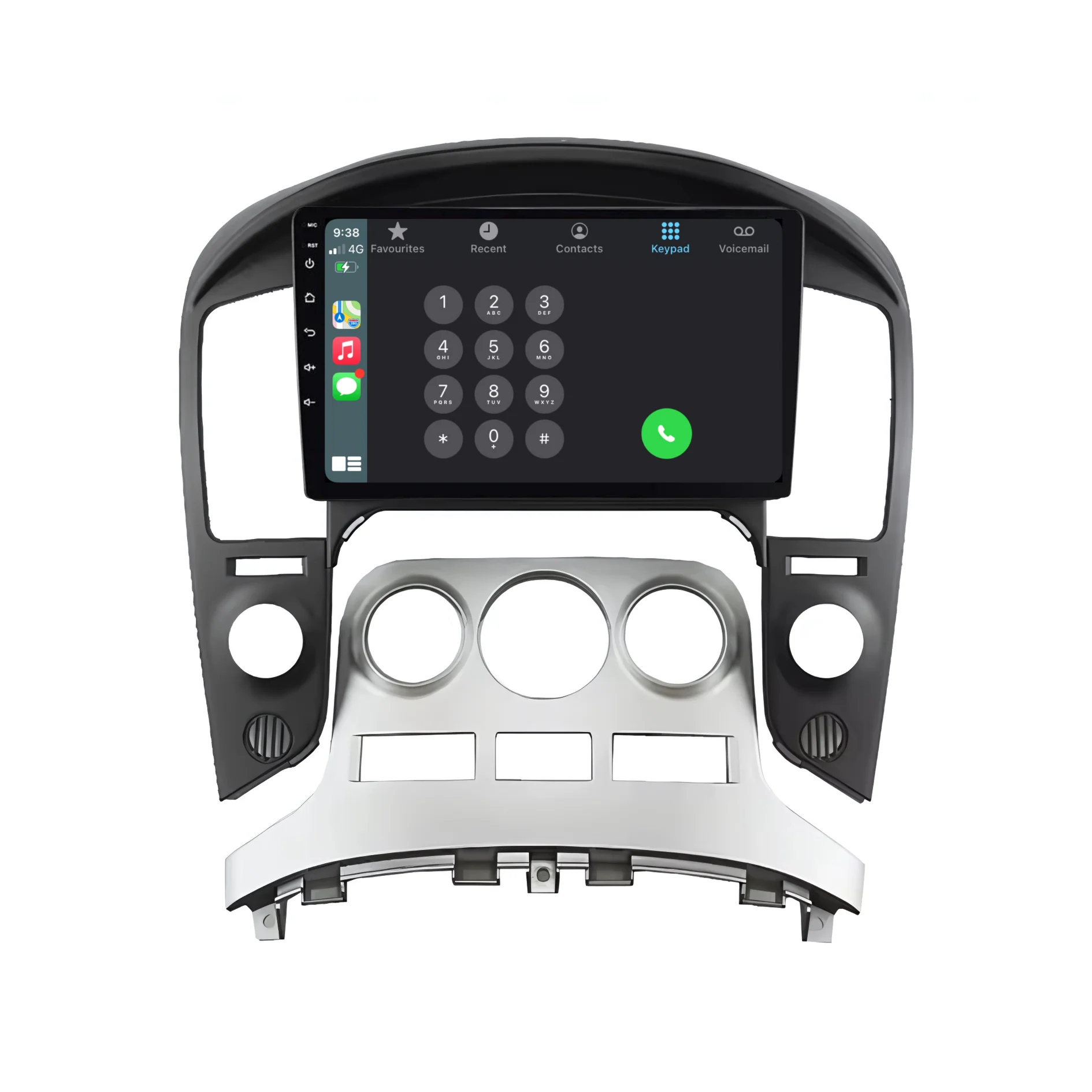 Hyundai iLoad / iMax / H1 / Starex / Staria (2008-2015) Plug & Play Head Unit Upgrade Kit: Car Radio with Wireless & Wired Apple CarPlay & Android Auto - Image 3
