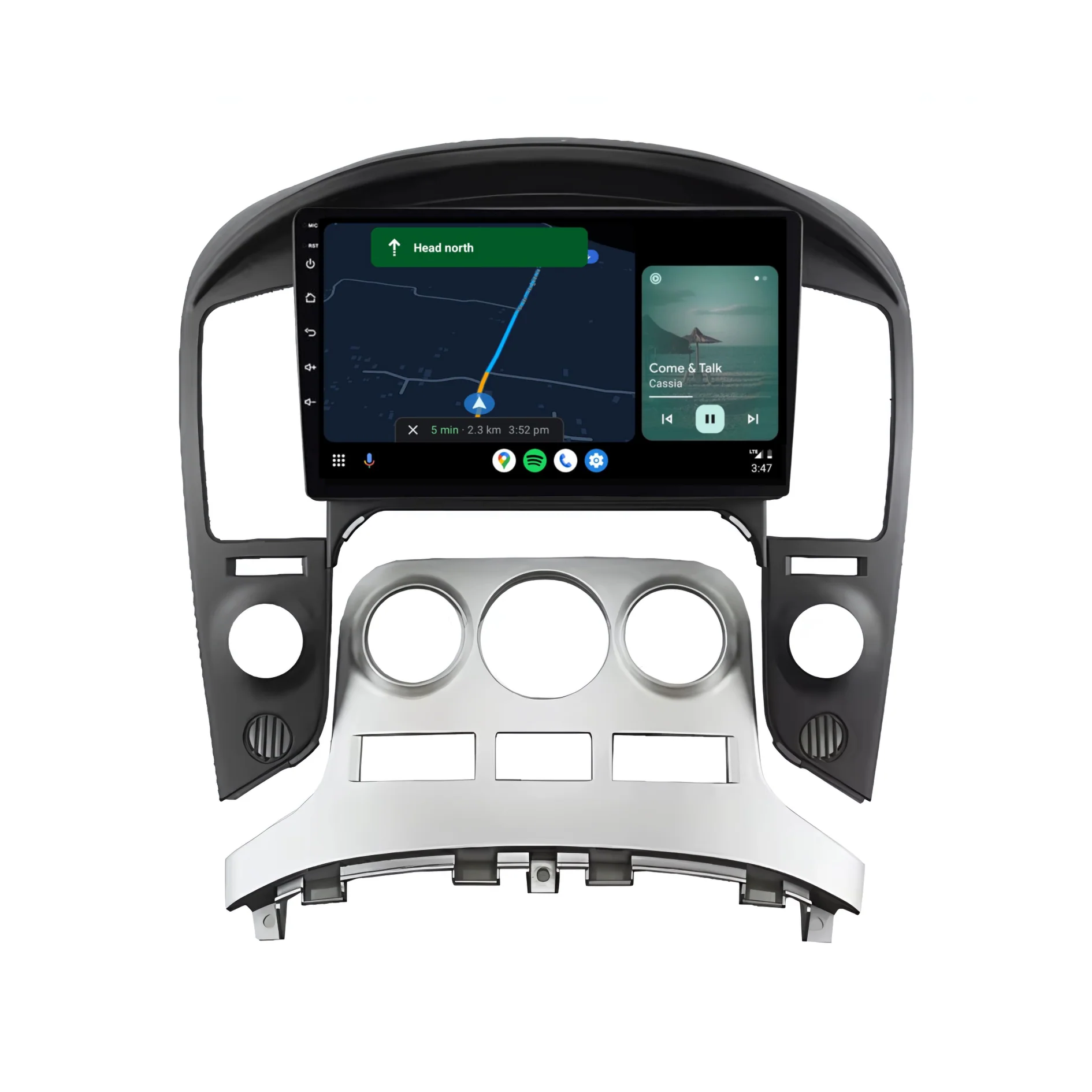 Hyundai iLoad / iMax / H1 / Starex / Staria (2008-2015) Plug & Play Head Unit Upgrade Kit: Car Radio with Wireless & Wired Apple CarPlay & Android Auto - Image 4