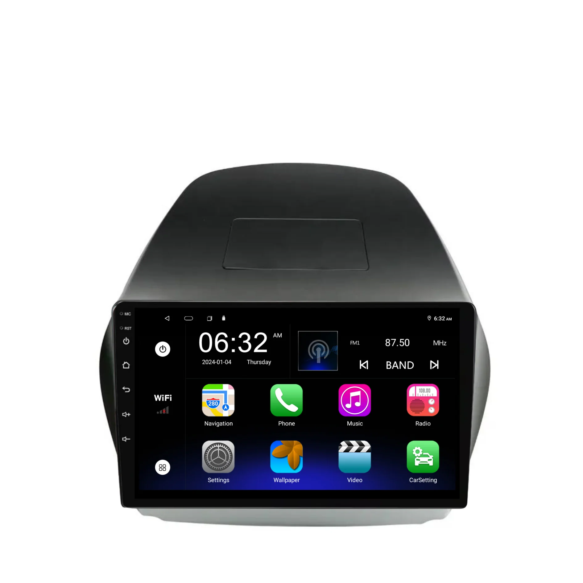 Hyundai IX35 (2009-2015) Plug & Play Head Unit Upgrade Kit: Car Radio with Wireless & Wired Apple CarPlay & Android Auto - Image 7