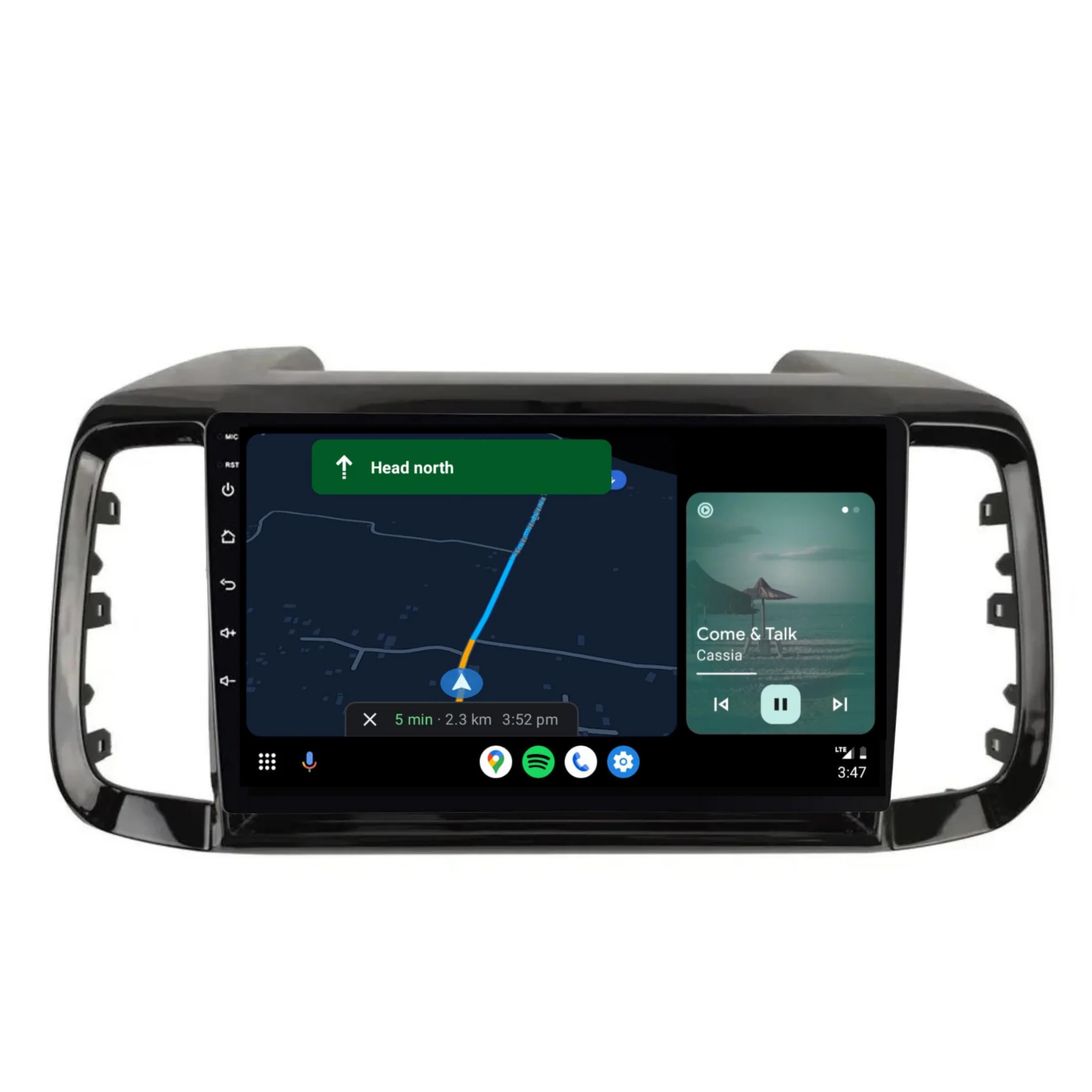 Hyundai IX35 (2018-2019) Plug & Play Head Unit Upgrade Kit: Car Radio with Wireless & Wired Apple CarPlay & Android Auto - Image 4
