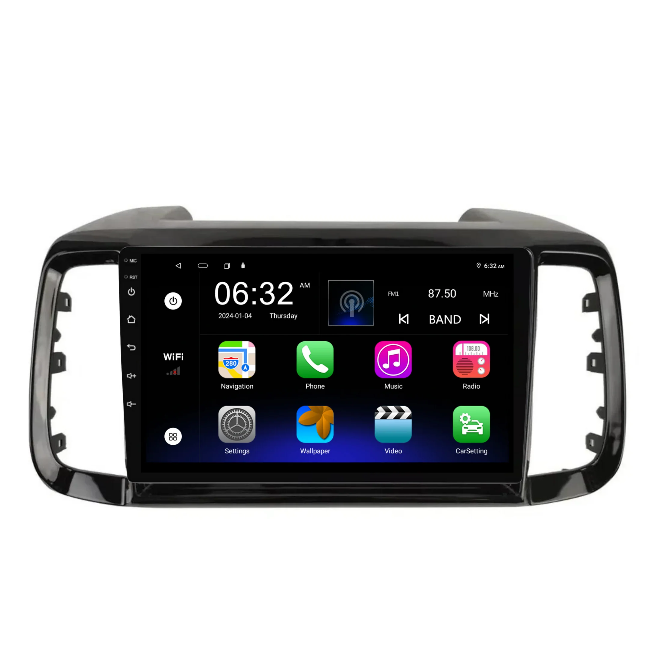 Hyundai IX35 (2018-2019) Plug & Play Head Unit Upgrade Kit: Car Radio with Wireless & Wired Apple CarPlay & Android Auto - Image 6