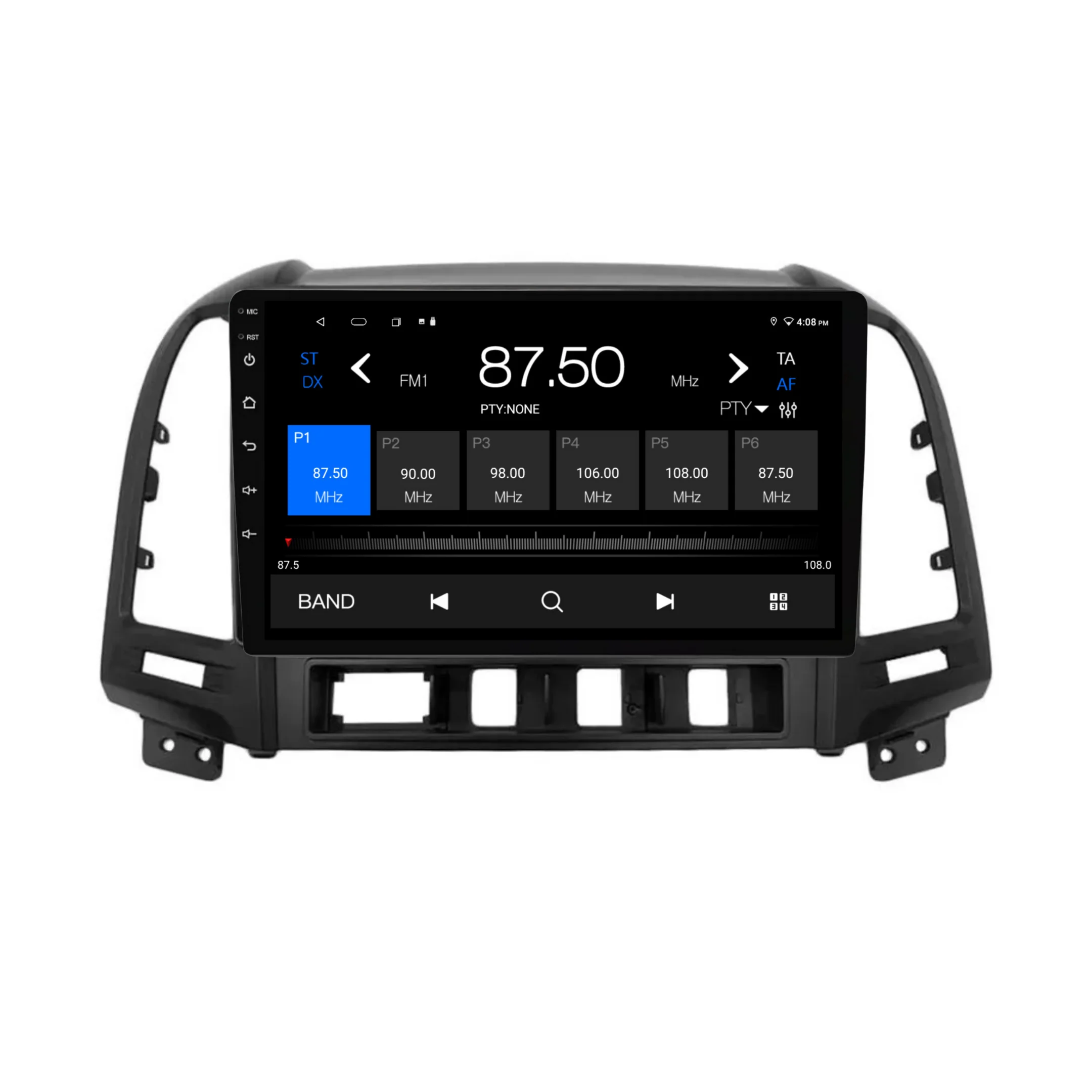 Hyundai IX45/Santa Fe (2006-2012) Plug & Play Head Unit Upgrade Kit: Car Radio with Wireless & Wired Apple CarPlay & Android Auto - Image 5