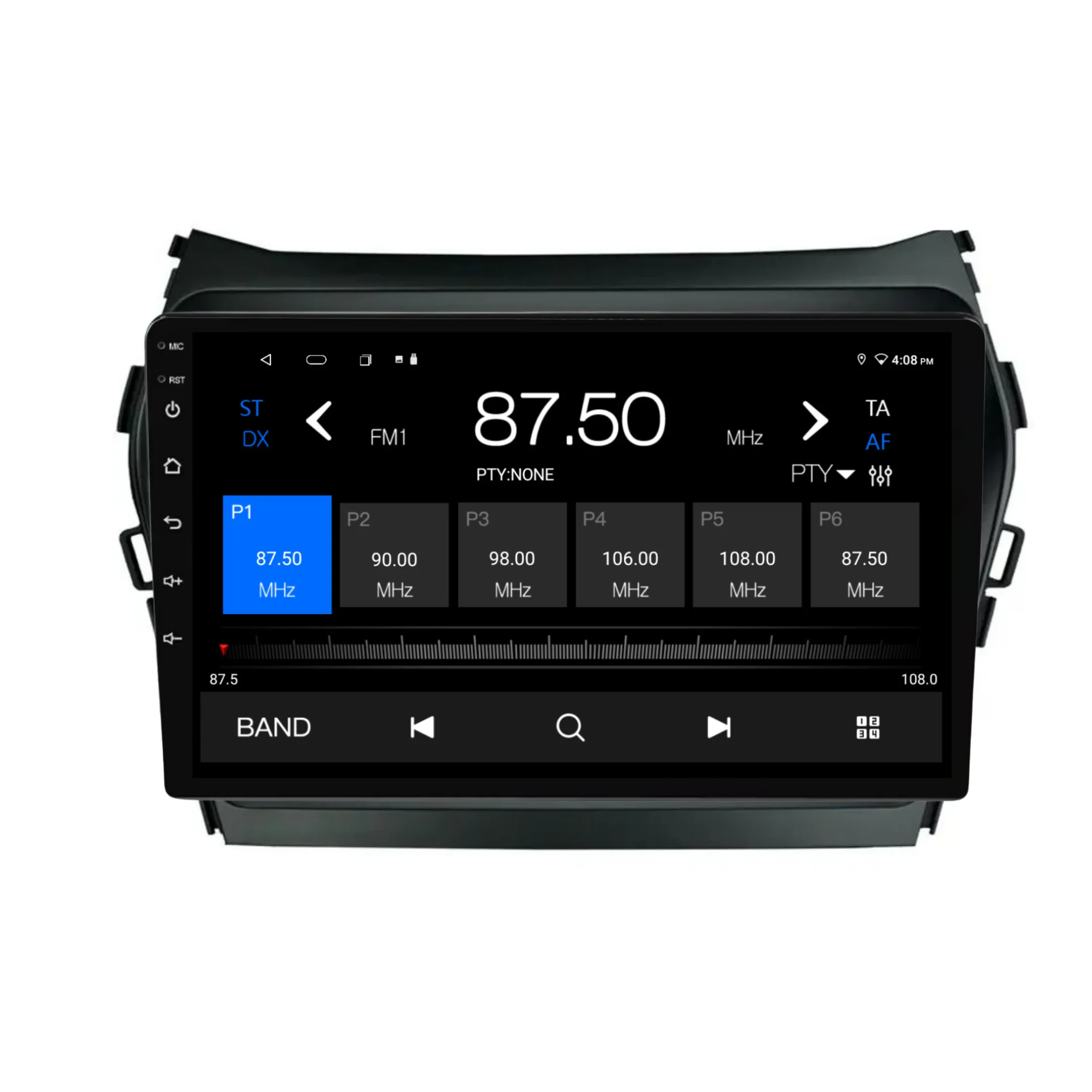 Hyundai IX45/Santa Fe (2015-2018) Plug & Play Head Unit Upgrade Kit: Car Radio with Wireless & Wired Apple CarPlay & Android Auto - Image 5