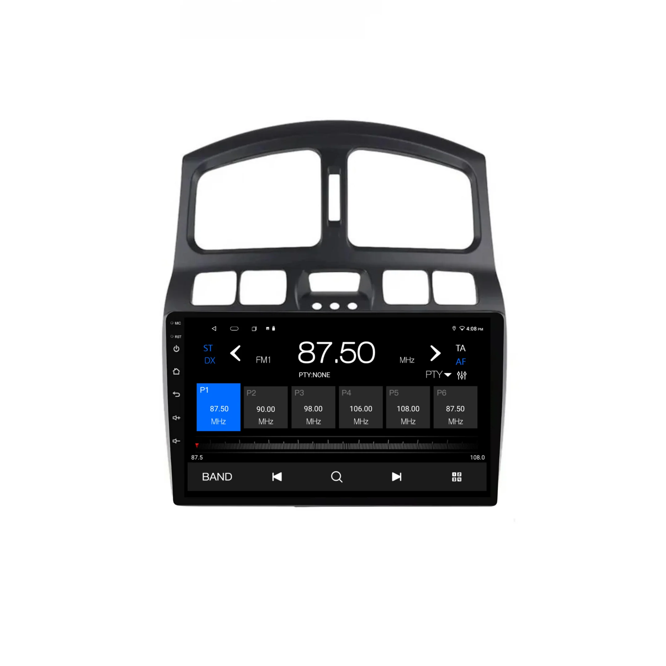 Hyundai Santa Fe (2000-2006) Plug & Play Head Unit Upgrade Kit: Car Radio with Wireless & Wired Apple CarPlay & Android Auto - Image 5