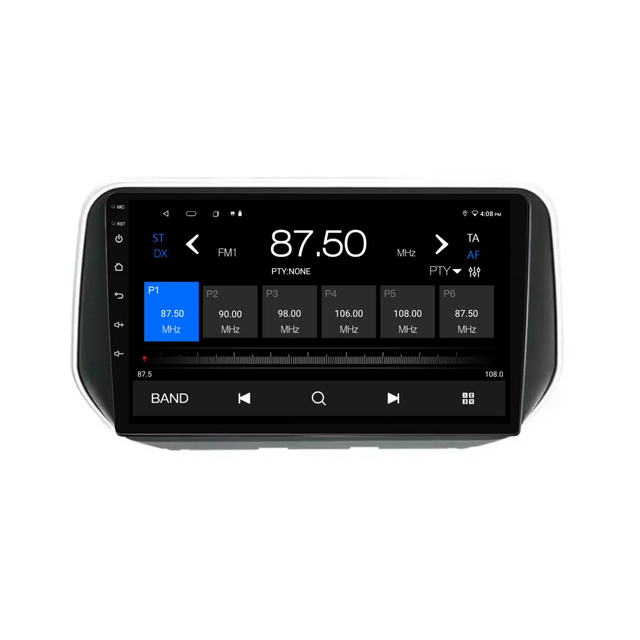 Hyundai Santa Fe / Ix45 (2018+) Plug & Play Head Unit Upgrade Kit: Car Radio with Wireless & Wired Apple CarPlay & Android Auto - Image 5