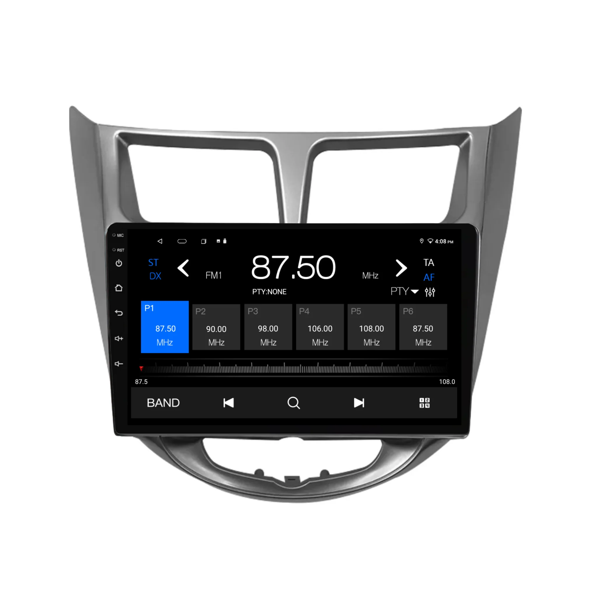 Hyundai Solaris/Accent AUTO AC (2010-2016) Plug & Play Head Unit Upgrade Kit: Car Radio with Wireless & Wired Apple CarPlay & Android Auto - Image 6