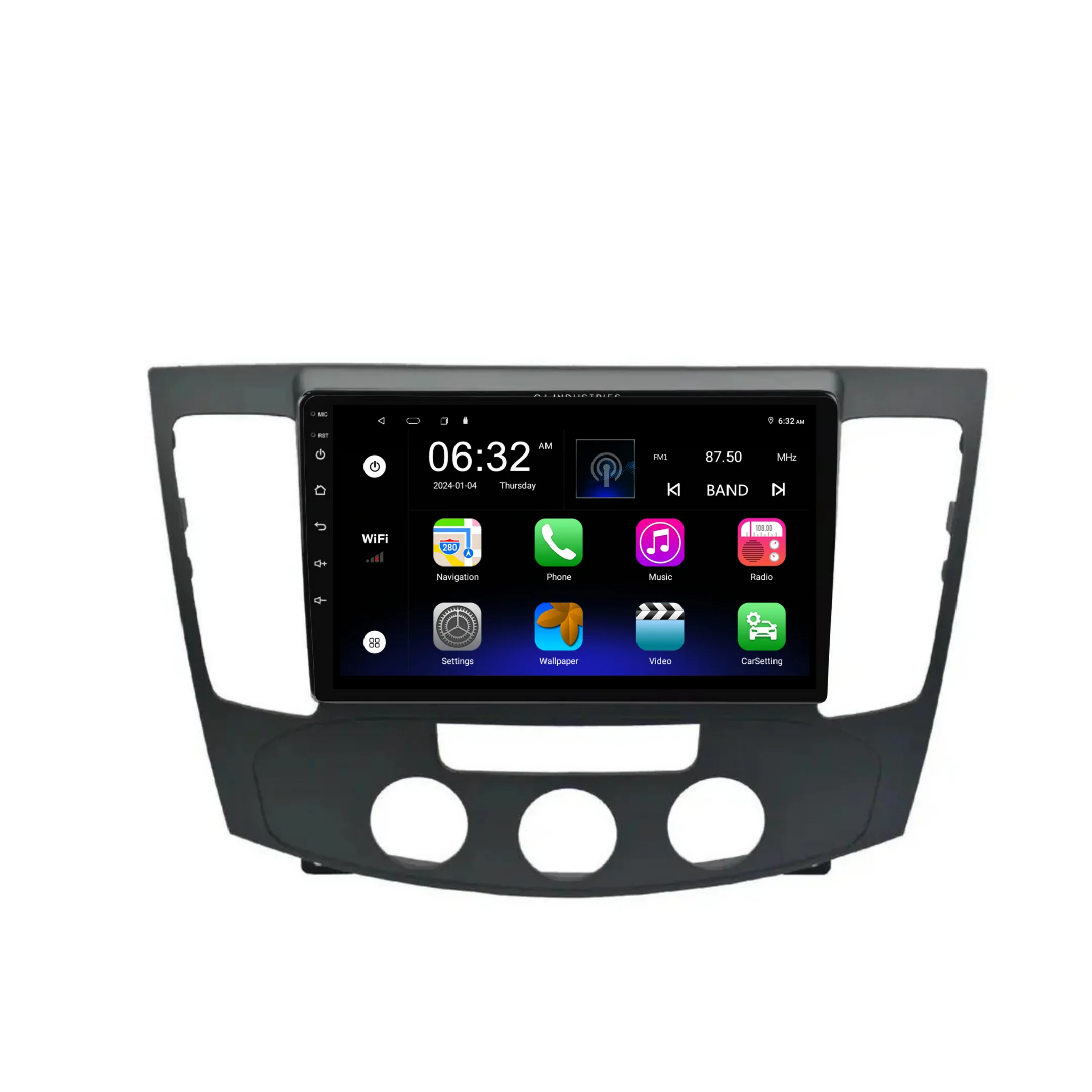 Hyundai Sonata Manual AC (2009-2011) Plug & Play Head Unit Upgrade Kit: Car Radio with Wireless & Wired Apple CarPlay & Android Auto - Image 6
