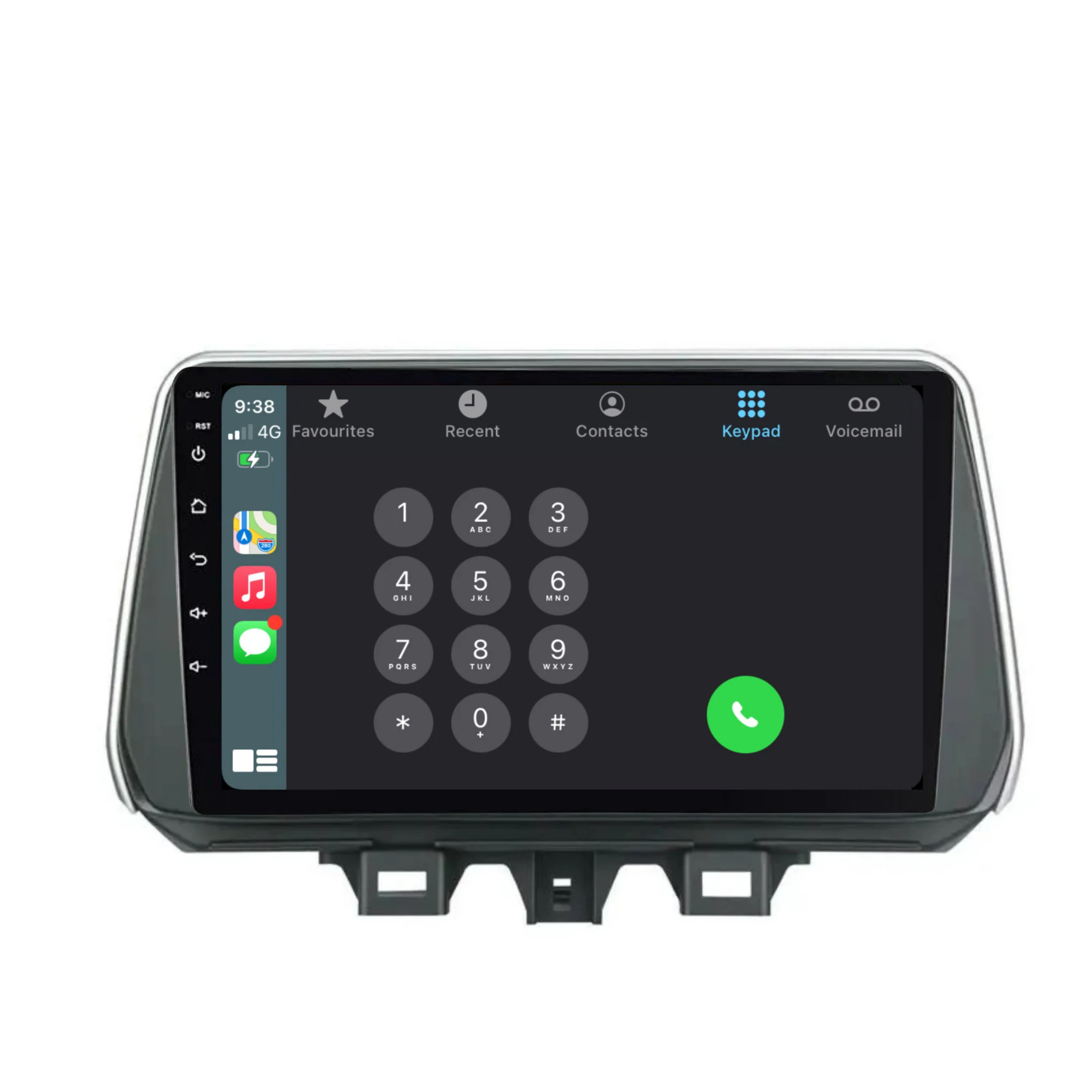 Hyundai Tucson (2019-2020) Plug & Play Head Unit Upgrade Kit: Car Radio with Wireless & Wired Apple CarPlay & Android Auto - Image 3