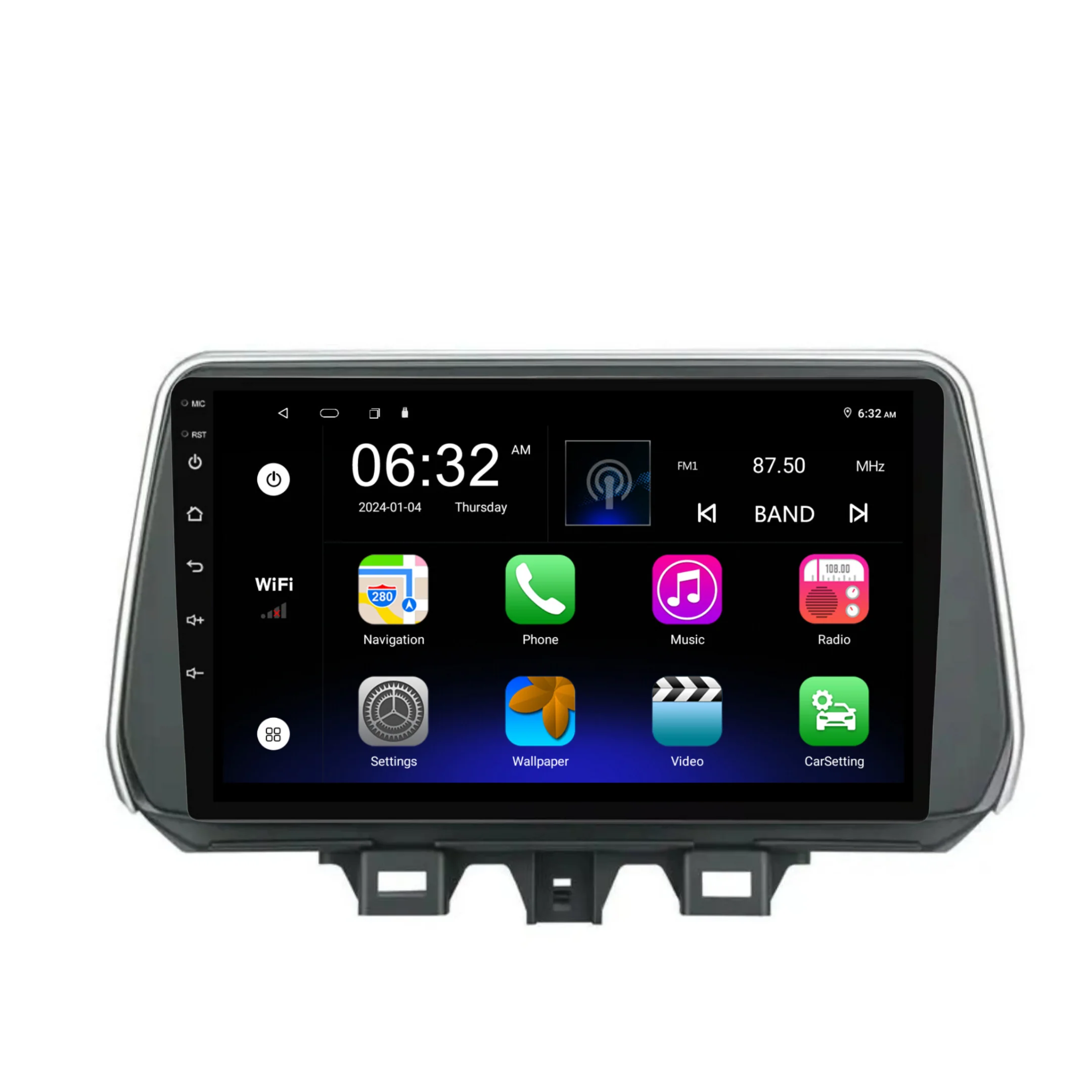 Hyundai Tucson (2019-2020) Plug & Play Head Unit Upgrade Kit: Car Radio with Wireless & Wired Apple CarPlay & Android Auto - Image 6