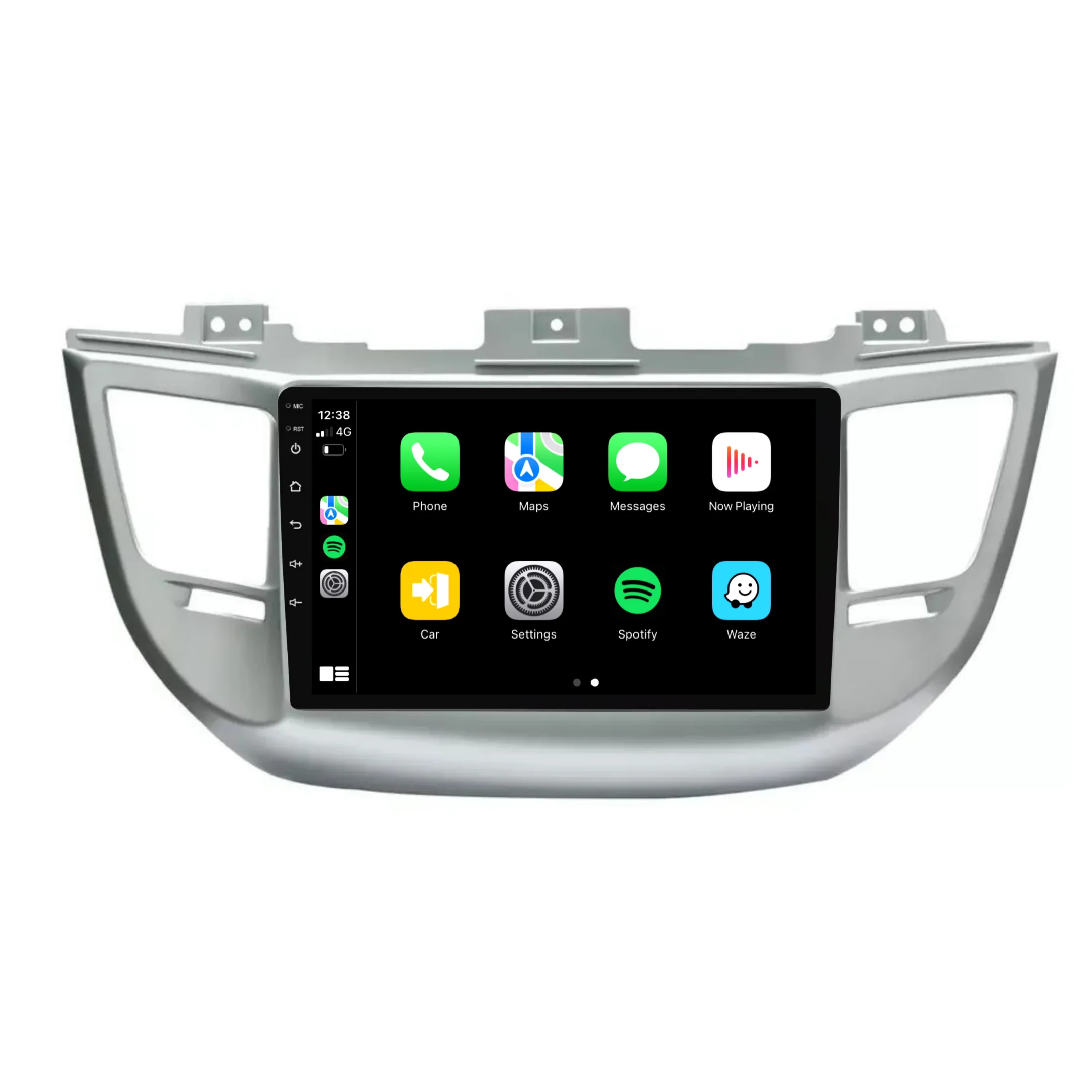 Hyundai Tucson / IX35 (2016-2018) Plug & Play Head Unit Upgrade Kit: Car Radio with Wireless & Wired Apple CarPlay & Android Auto - Image 3