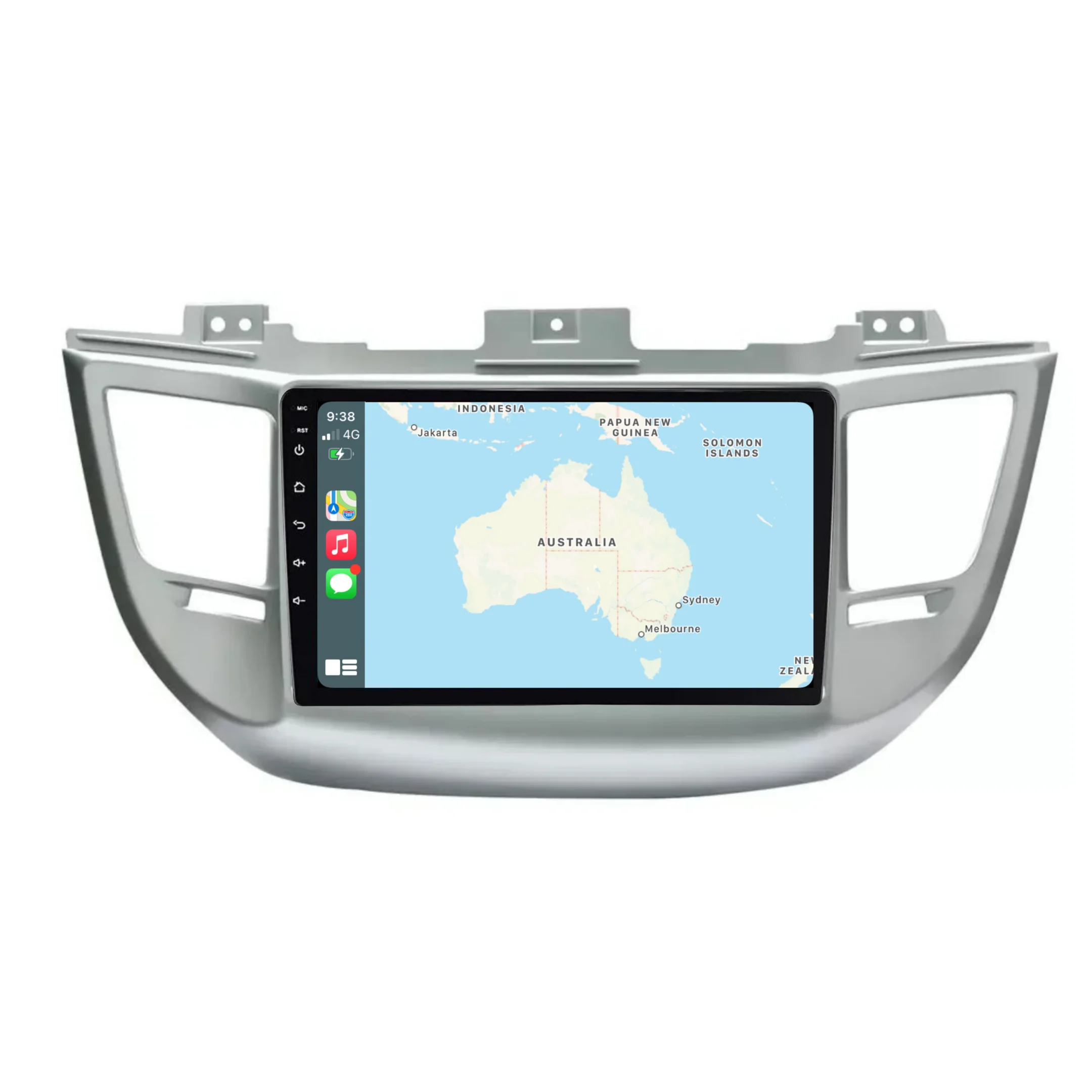 Hyundai Tucson / IX35 (2016-2018) Plug & Play Head Unit Upgrade Kit: Car Radio with Wireless & Wired Apple CarPlay & Android Auto - Image 4