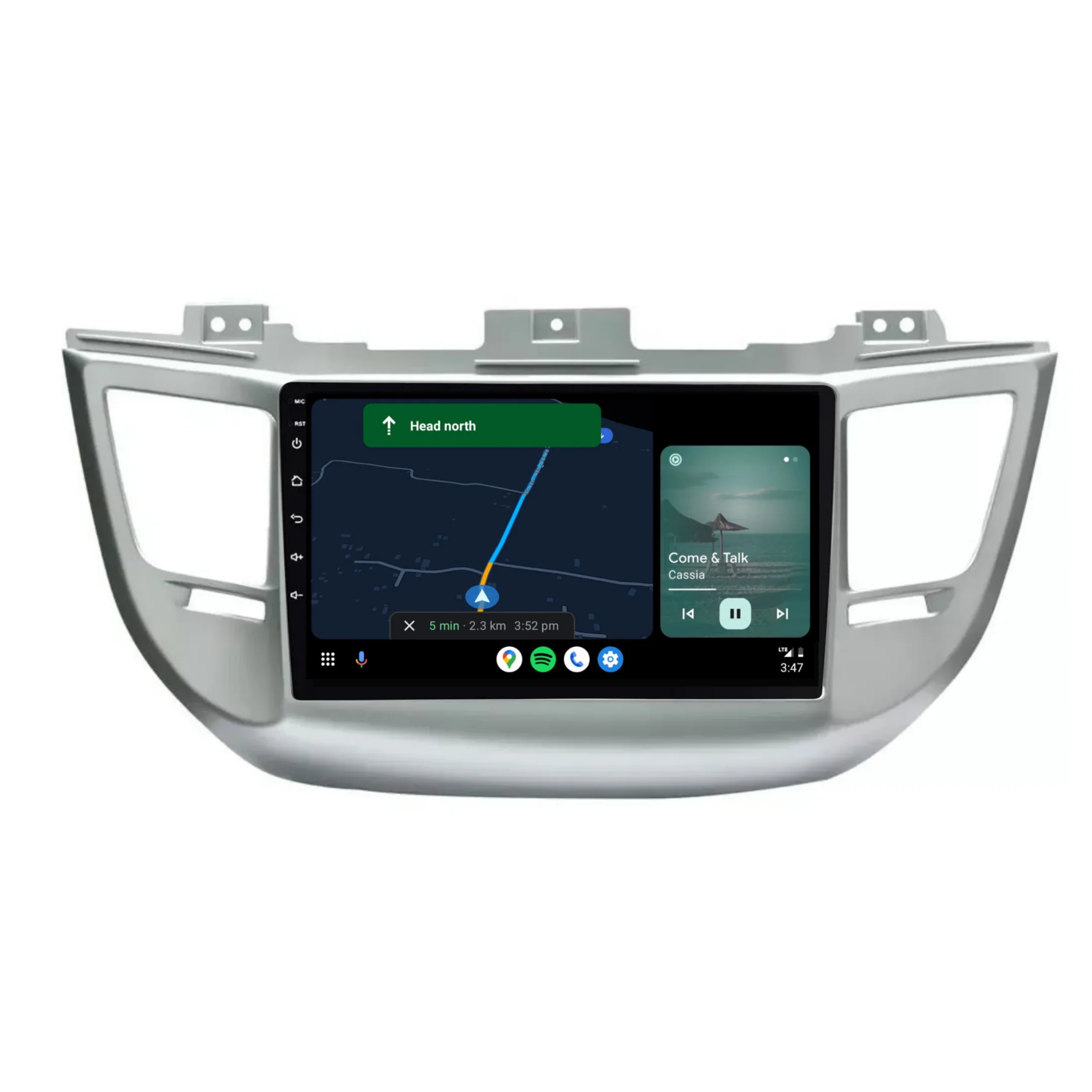 Hyundai Tucson / IX35 (2016-2018) Plug & Play Head Unit Upgrade Kit: Car Radio with Wireless & Wired Apple CarPlay & Android Auto - Image 6