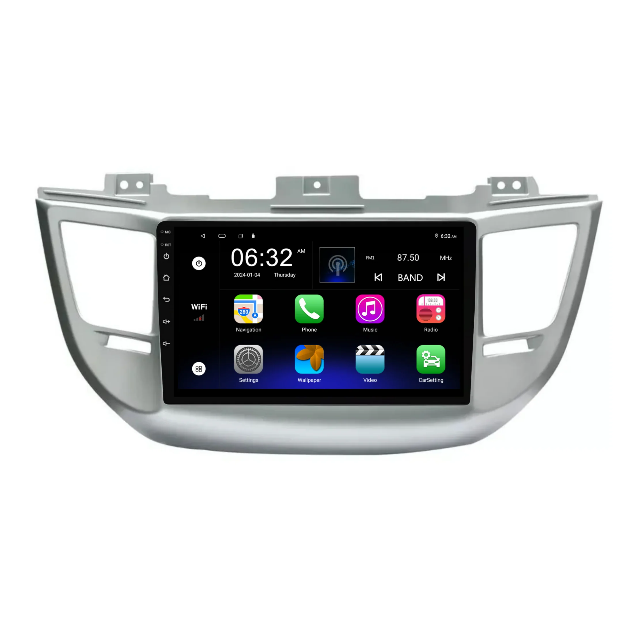 Hyundai Tucson / IX35 (2016-2018) Plug & Play Head Unit Upgrade Kit: Car Radio with Wireless & Wired Apple CarPlay & Android Auto - Image 8