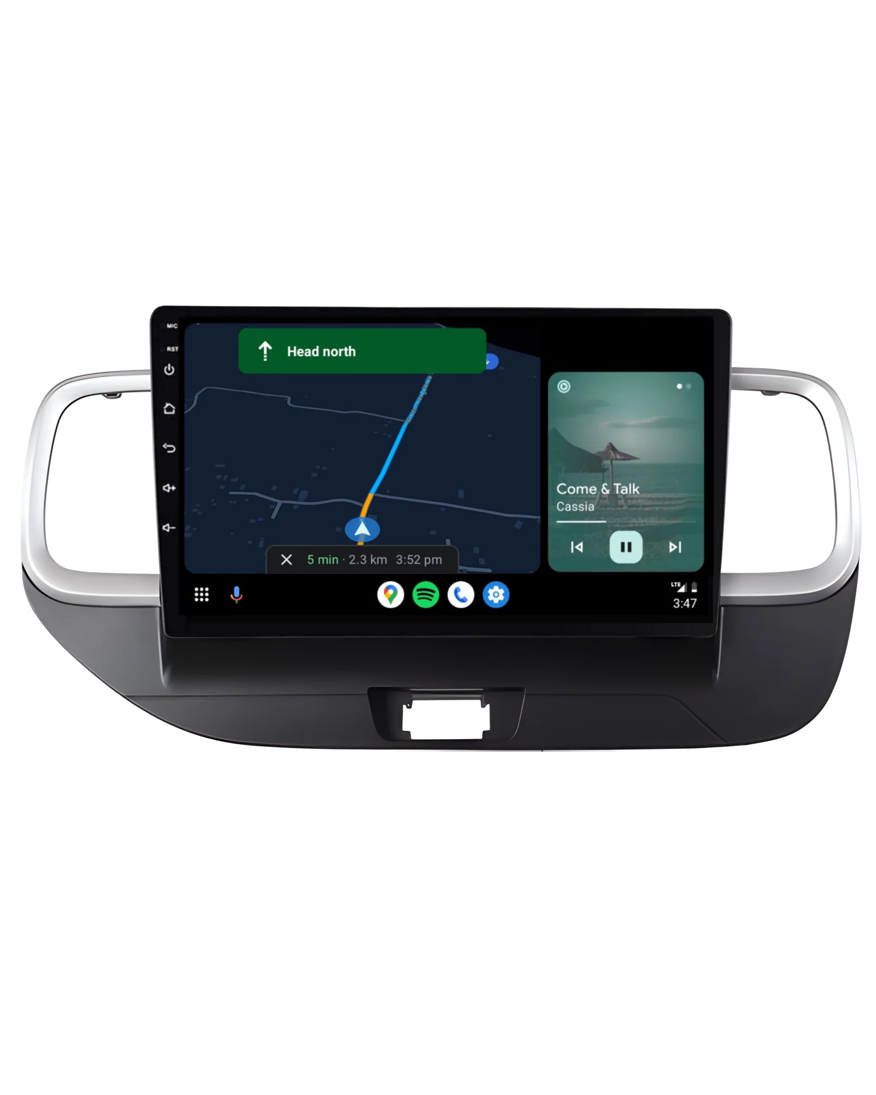 Hyundai Venue (2019-2024) Plug & Play Head Unit Upgrade Kit: Car Radio with Wireless & Wired Apple CarPlay & Android Auto - Image 4