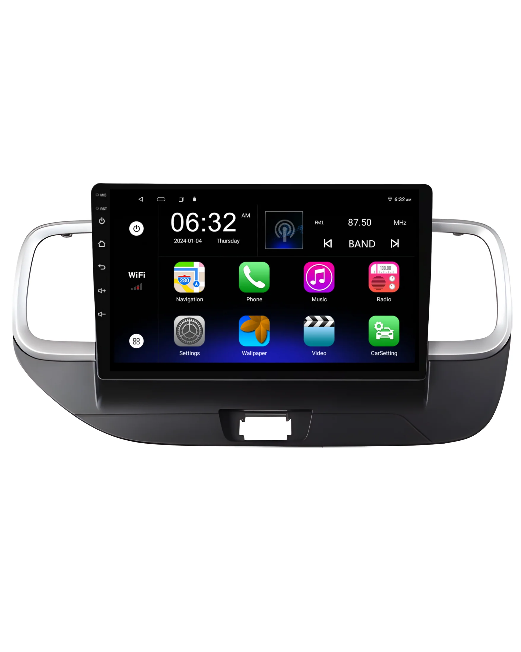 Hyundai Venue (2019-2024) Plug & Play Head Unit Upgrade Kit: Car Radio with Wireless & Wired Apple CarPlay & Android Auto - Image 6