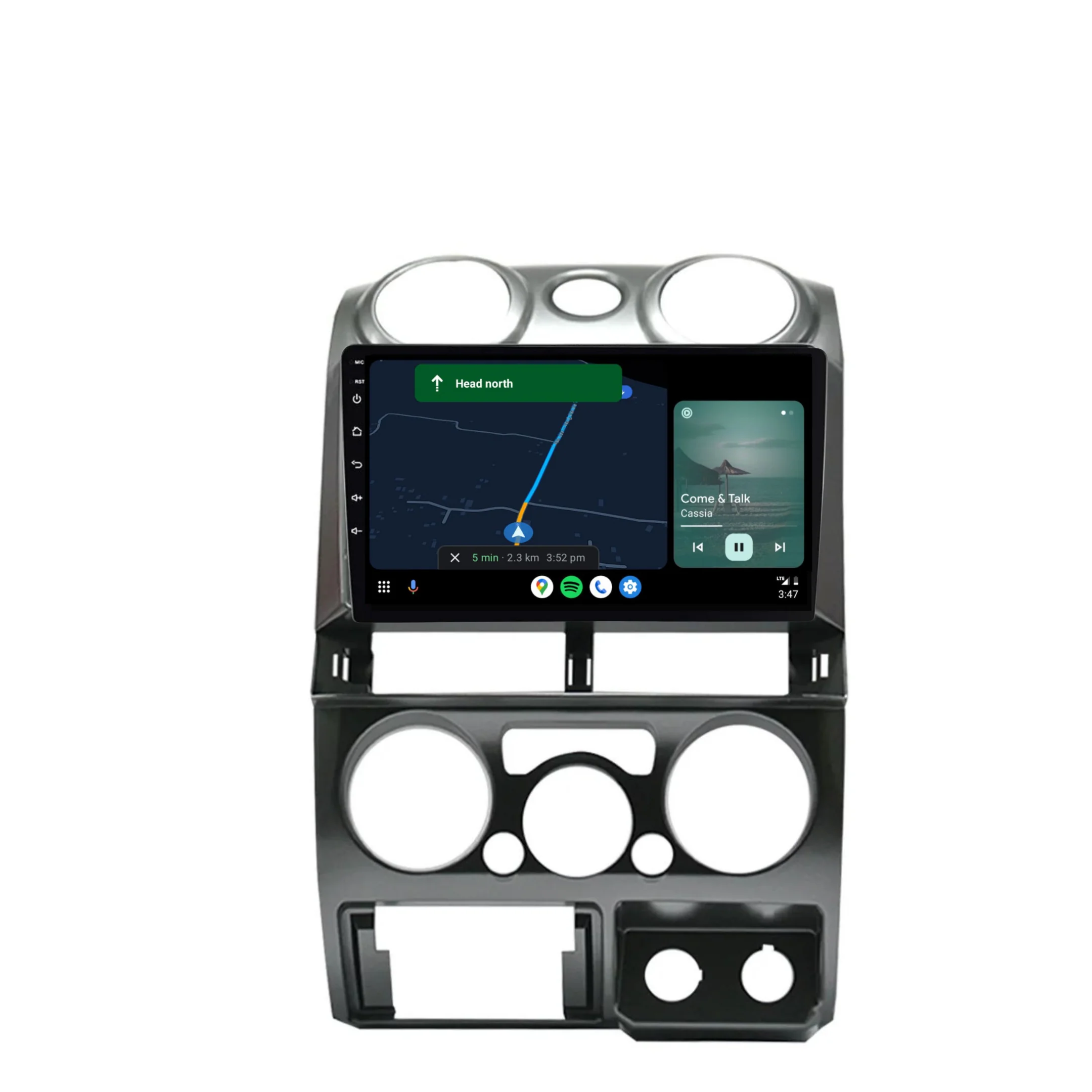 Isuzu DMAX (2006-2012) Plug & Play Head Unit Upgrade Kit: Car Radio with Wireless & Wired Apple CarPlay & Android Auto - Image 5