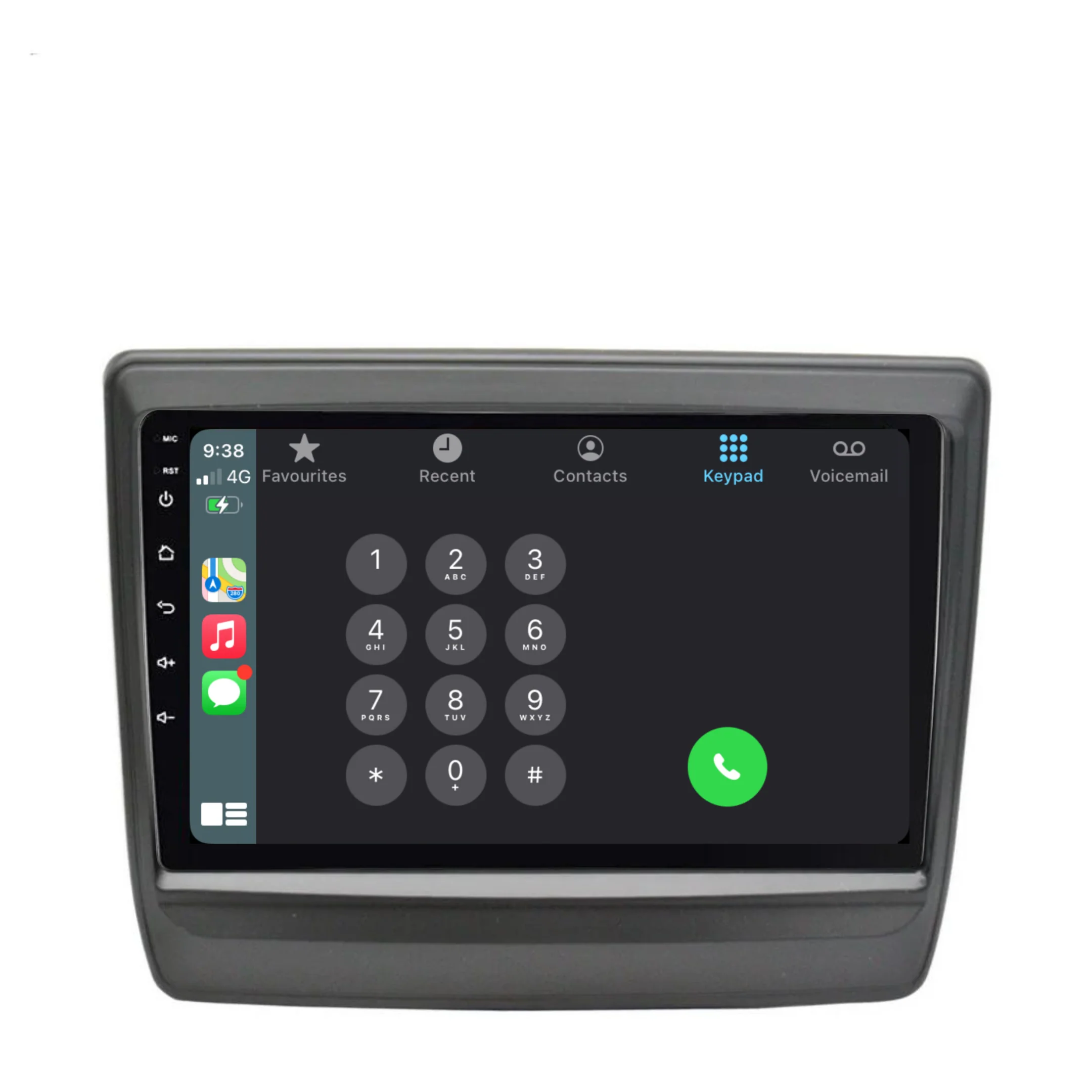 Isuzu DMAX/MUX & Mazda BT-50 (2020-2025) Plug & Play Head Unit Upgrade Kit: Car Radio with Wireless & Wired Apple CarPlay & Android Auto - Image 4
