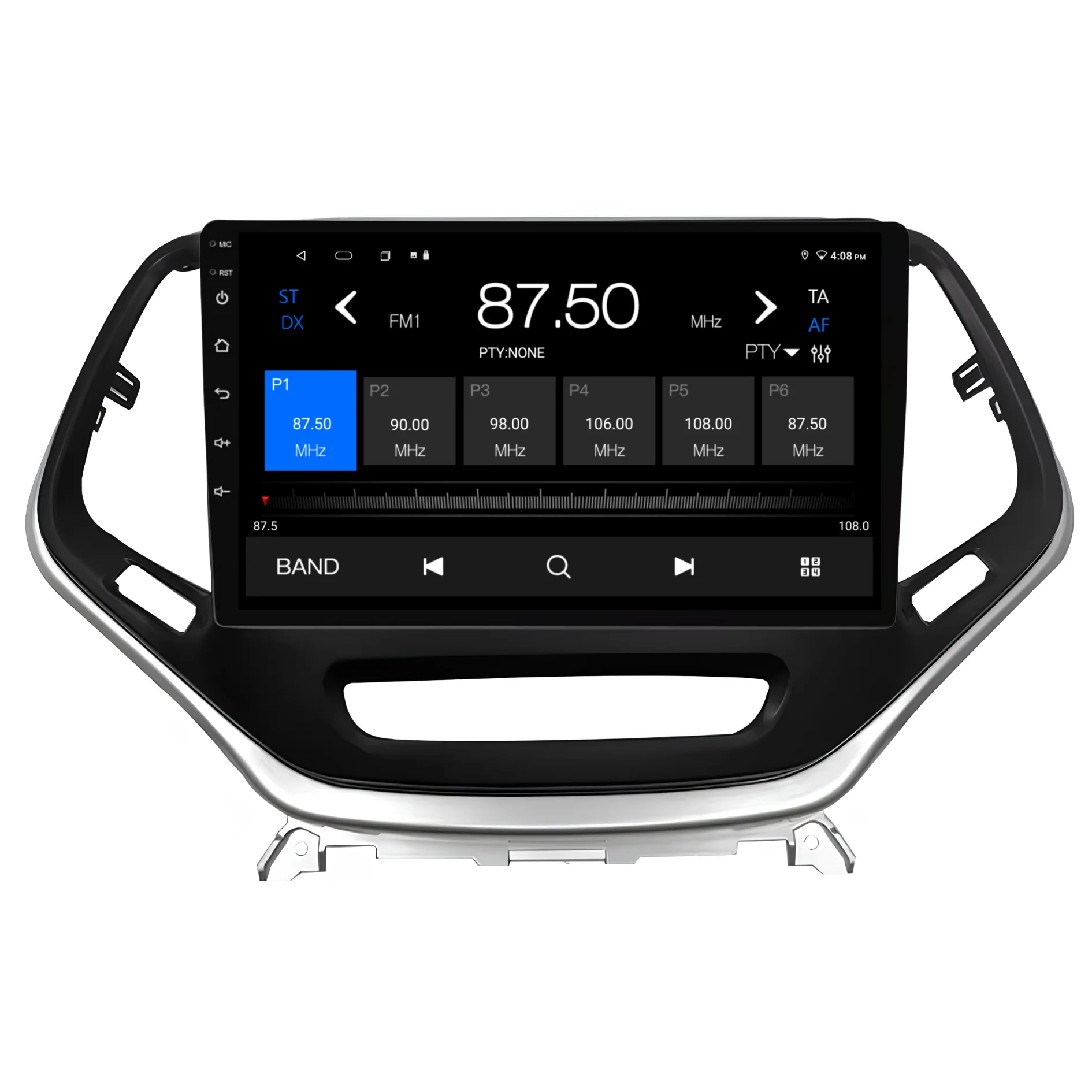 Jeep Cherokee (2014-2019) Plug & Play Head Unit Upgrade Kit: Car Radio with Wireless & Wired Apple CarPlay & Android Auto - Image 6