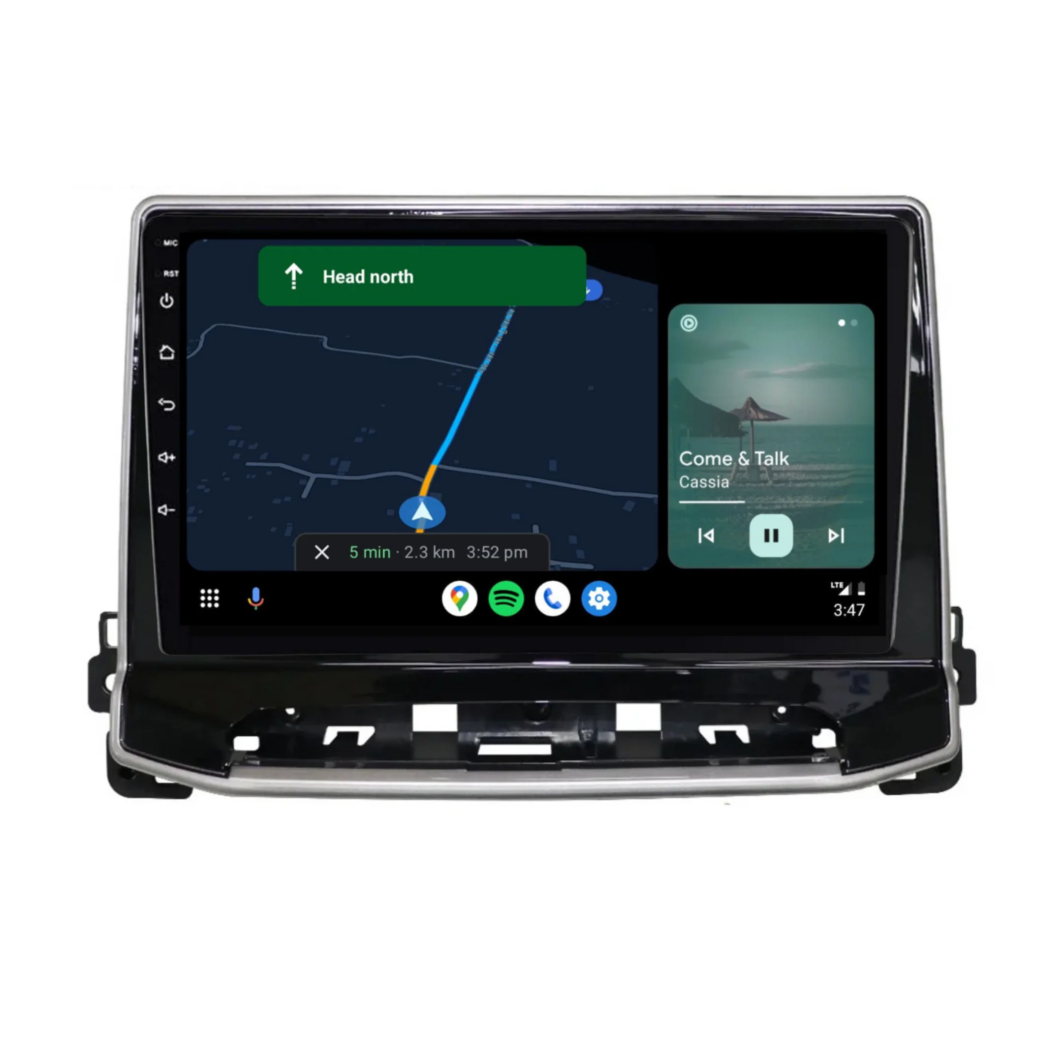 Jeep Compass (2021-2024) Plug & Play Head Unit Upgrade Kit: Car Radio with Wireless & Wired Apple CarPlay & Android Auto - Image 5