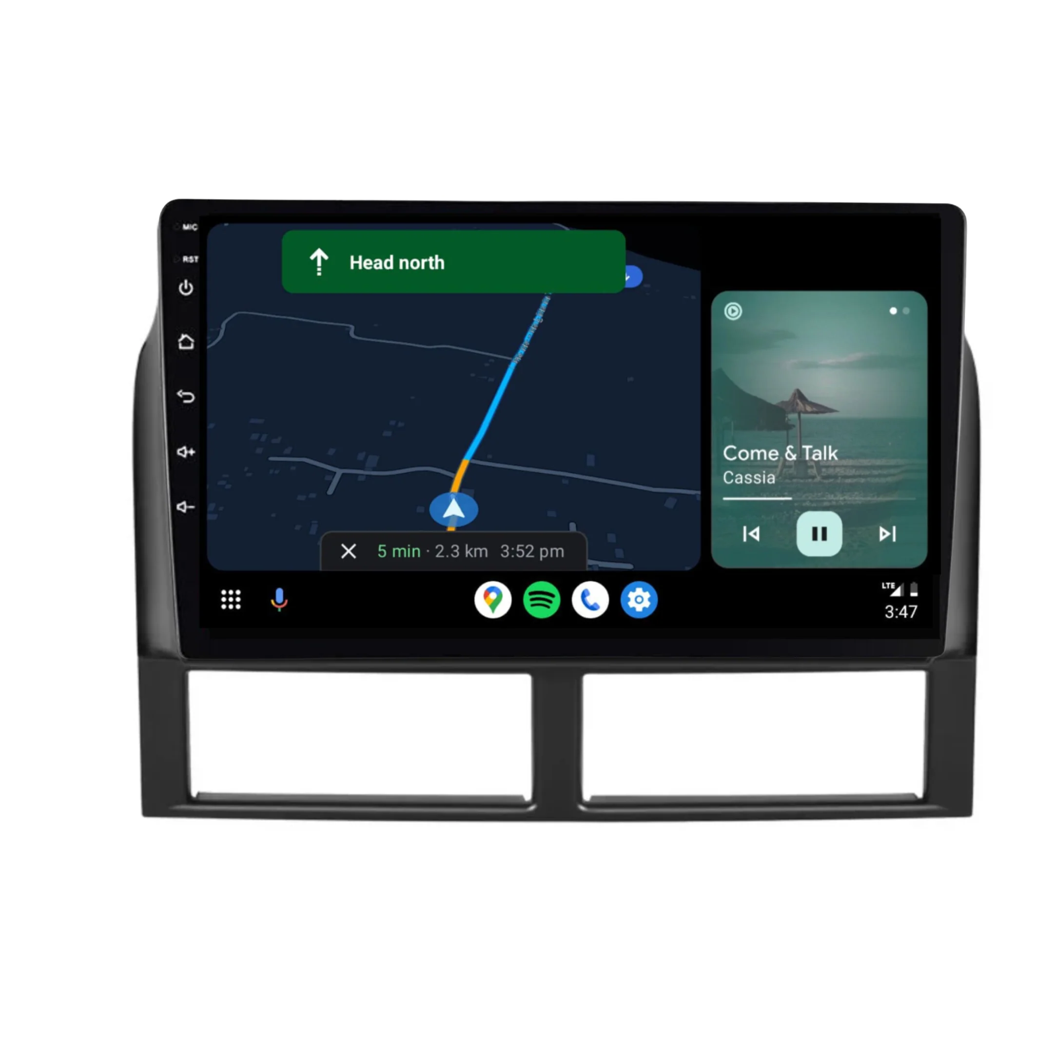 Jeep Grand Cherokee (2004-2005) Plug & Play Head Unit Upgrade Kit: Car Radio with Wireless & Wired Apple CarPlay & Android Auto - Image 4
