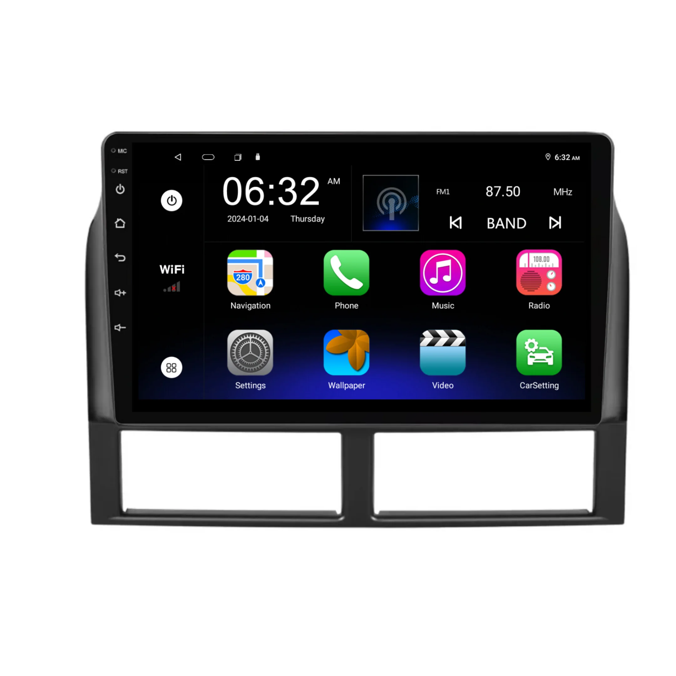 Jeep Grand Cherokee (2004-2005) Plug & Play Head Unit Upgrade Kit: Car Radio with Wireless & Wired Apple CarPlay & Android Auto - Image 6