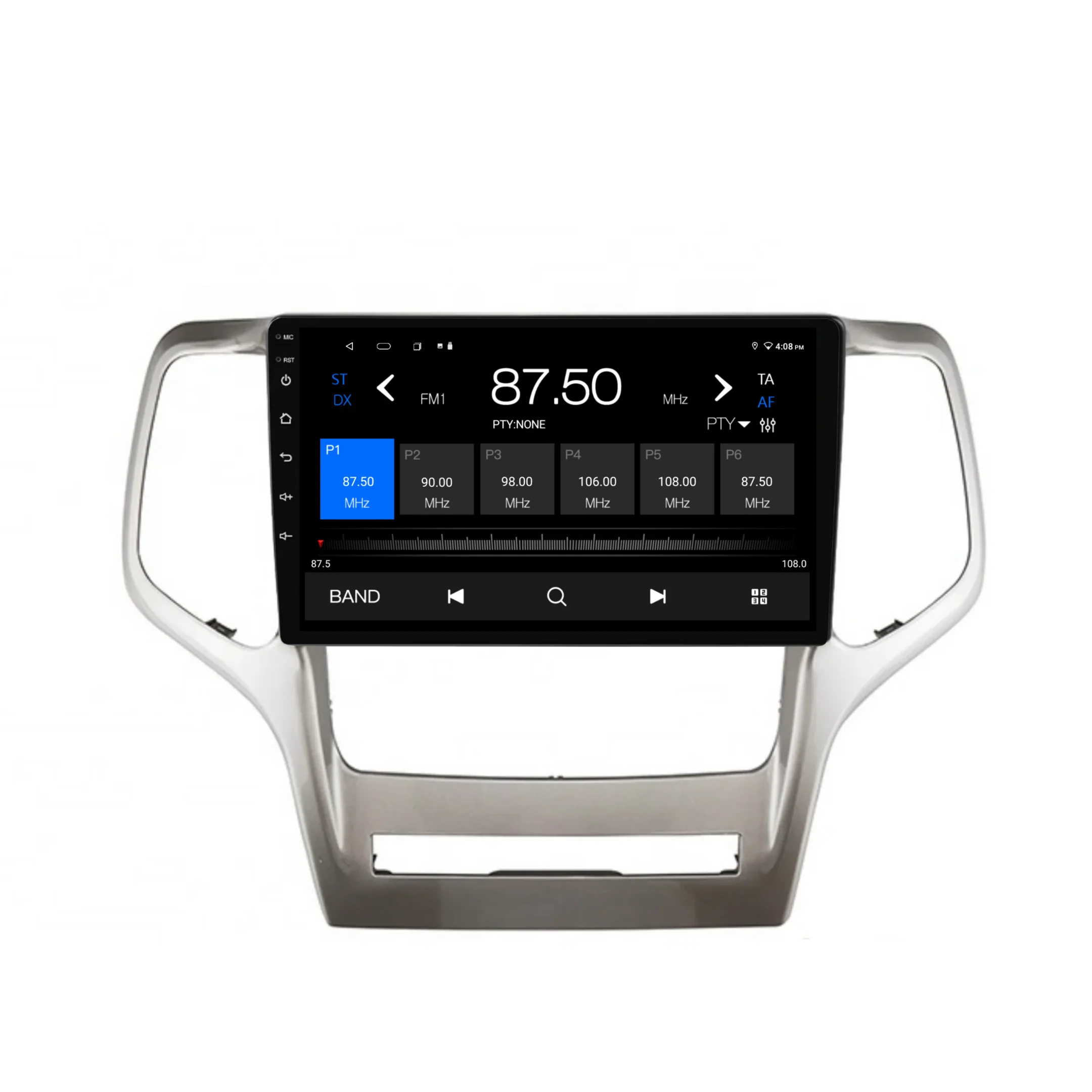 Jeep Grand Cherokee (2008-2013) Plug & Play Head Unit Upgrade Kit: Car Radio with Wireless & Wired Apple CarPlay & Android Auto - Image 6