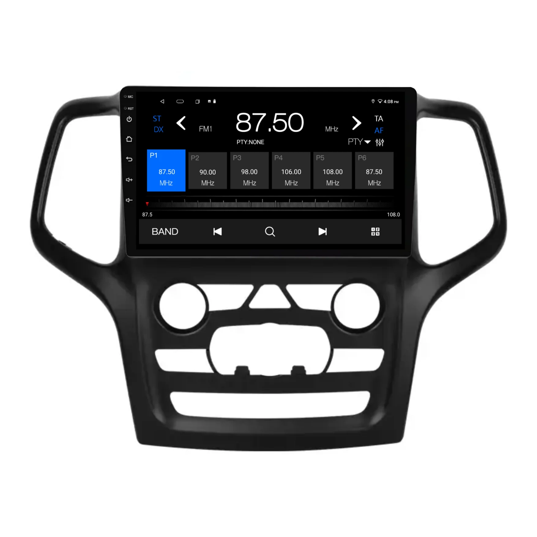 Jeep Grand Cherokee (2014-2022) Plug & Play Head Unit Upgrade Kit: Car Radio with Wireless & Wired Apple CarPlay & Android Auto - Image 7