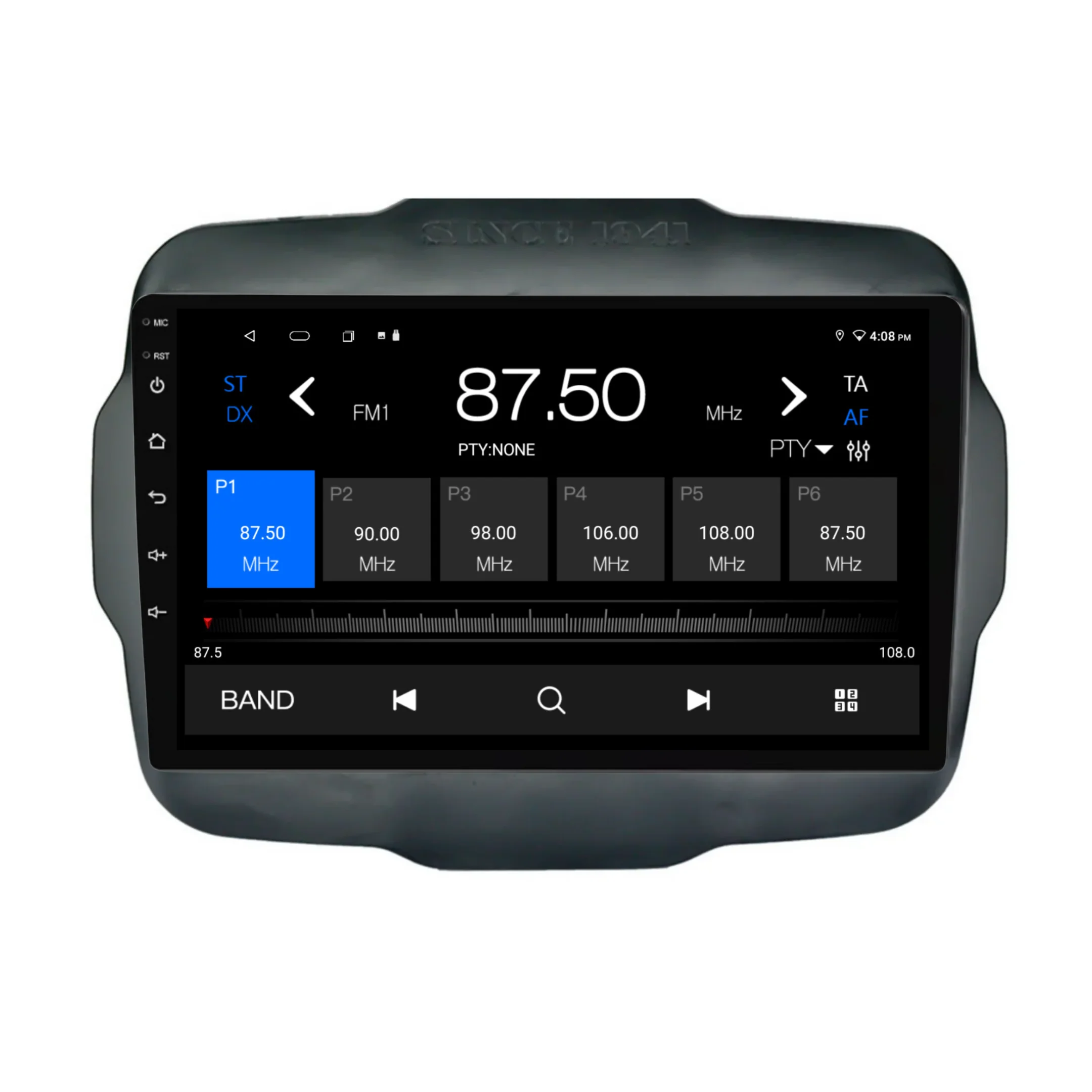 Jeep Renegade (2016-2020) Plug & Play Head Unit Upgrade Kit: Car Radio with Wireless & Wired Apple CarPlay & Android Auto - Image 5