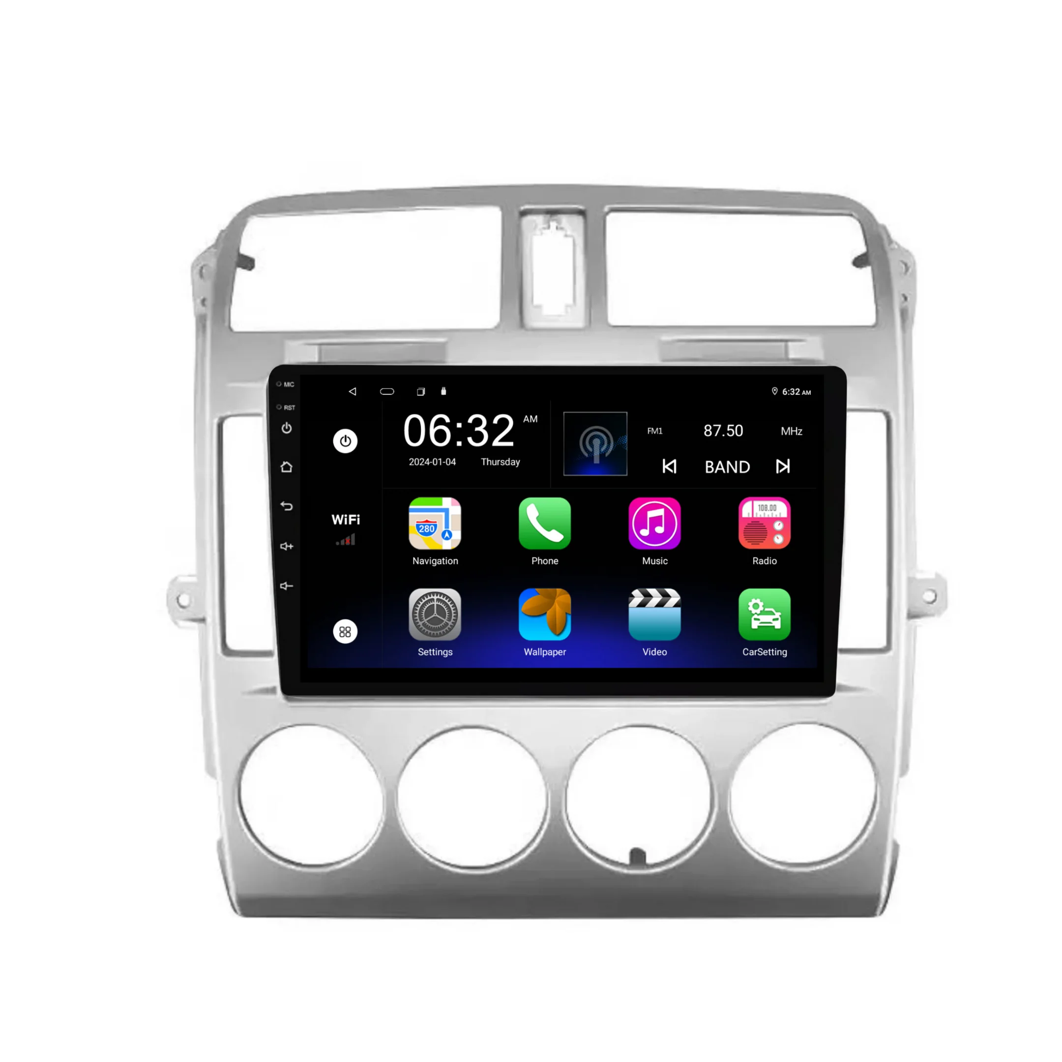Kia Carnival (2002-2006) Plug & Play Head Unit Upgrade Kit: Car Radio with Wireless & Wired Apple CarPlay & Android Auto - Image 6