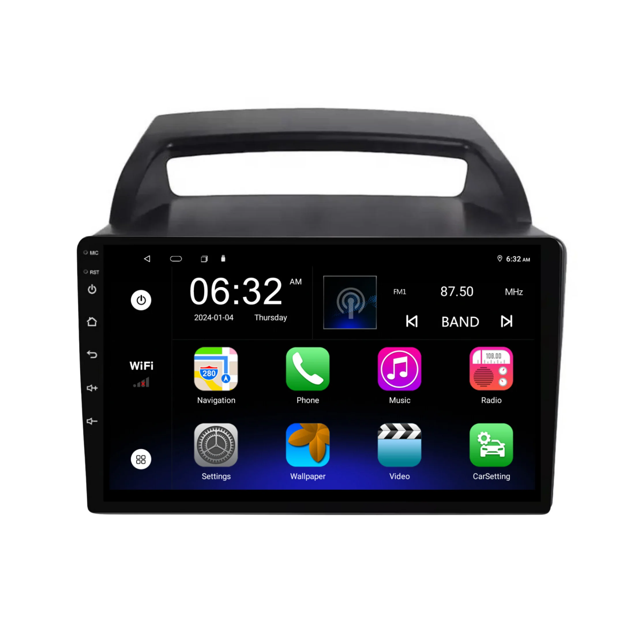 Kia Carnival (2006-2014) Plug & Play Head Unit Upgrade Kit: Car Radio with Wireless & Wired Apple CarPlay & Android Auto - Image 5