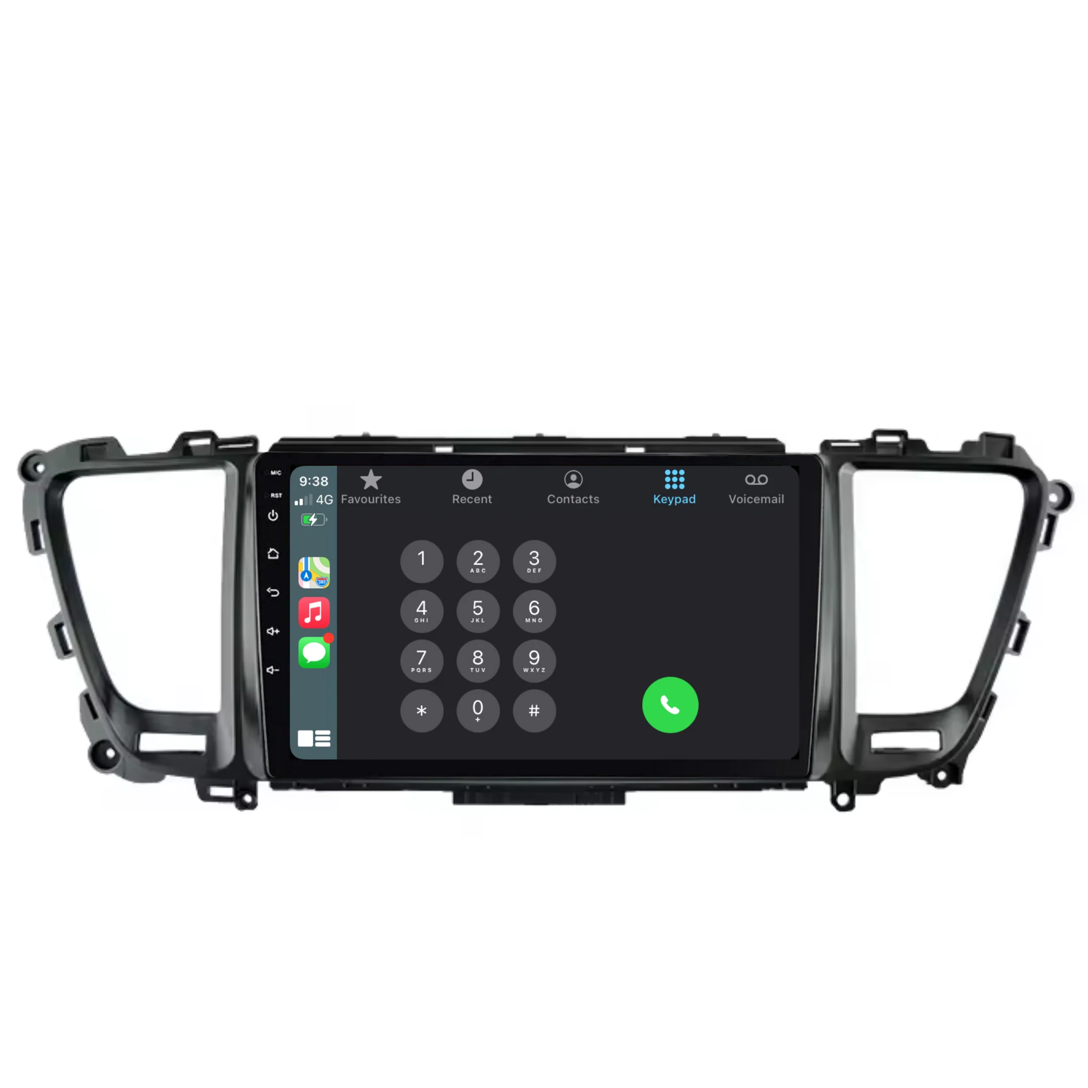 Kia Carnival (2015-2020) Plug & Play Head Unit Upgrade Kit: Car Radio with Wireless & Wired Apple CarPlay & Android Auto - Image 4