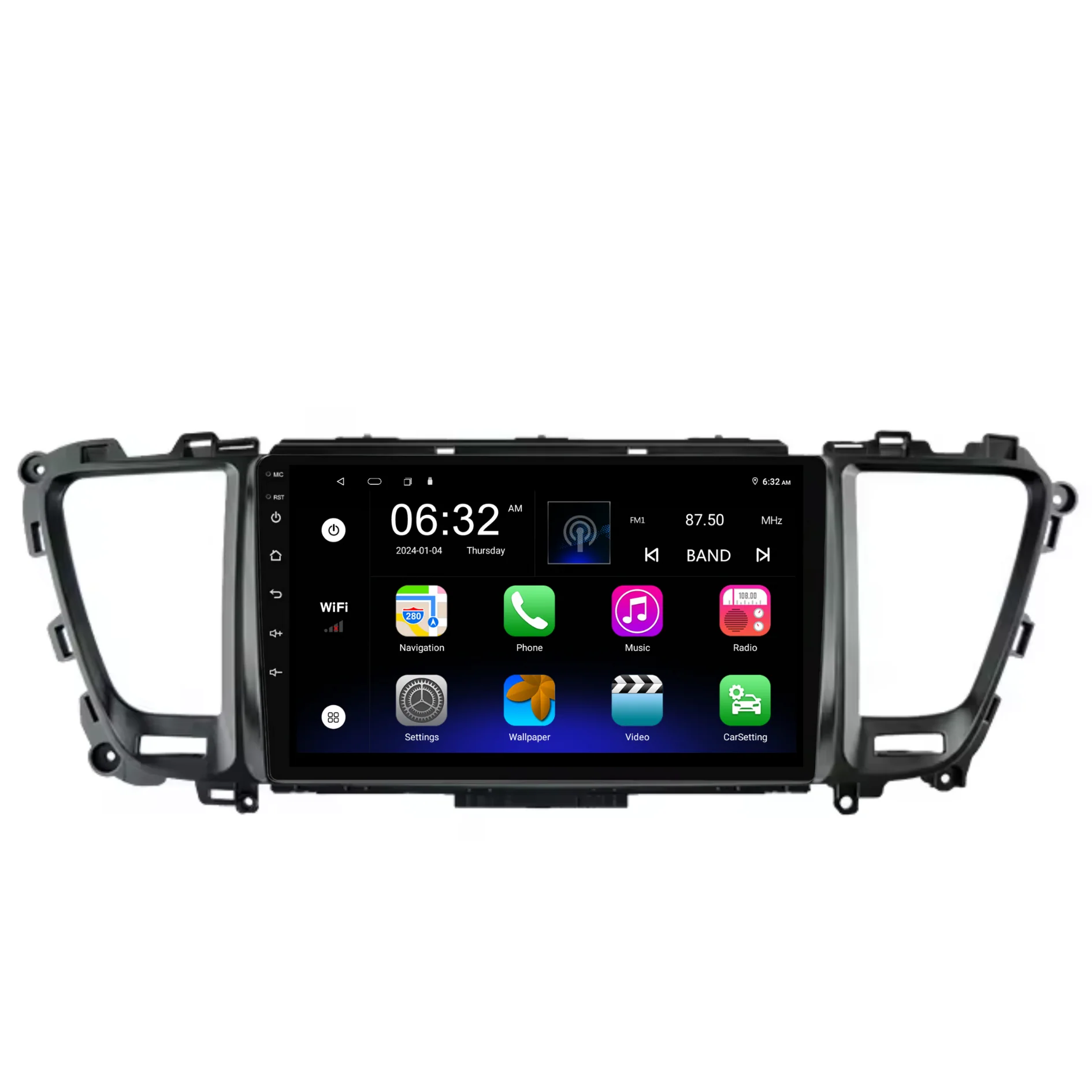 Kia Carnival (2015-2020) Plug & Play Head Unit Upgrade Kit: Car Radio with Wireless & Wired Apple CarPlay & Android Auto - Image 7