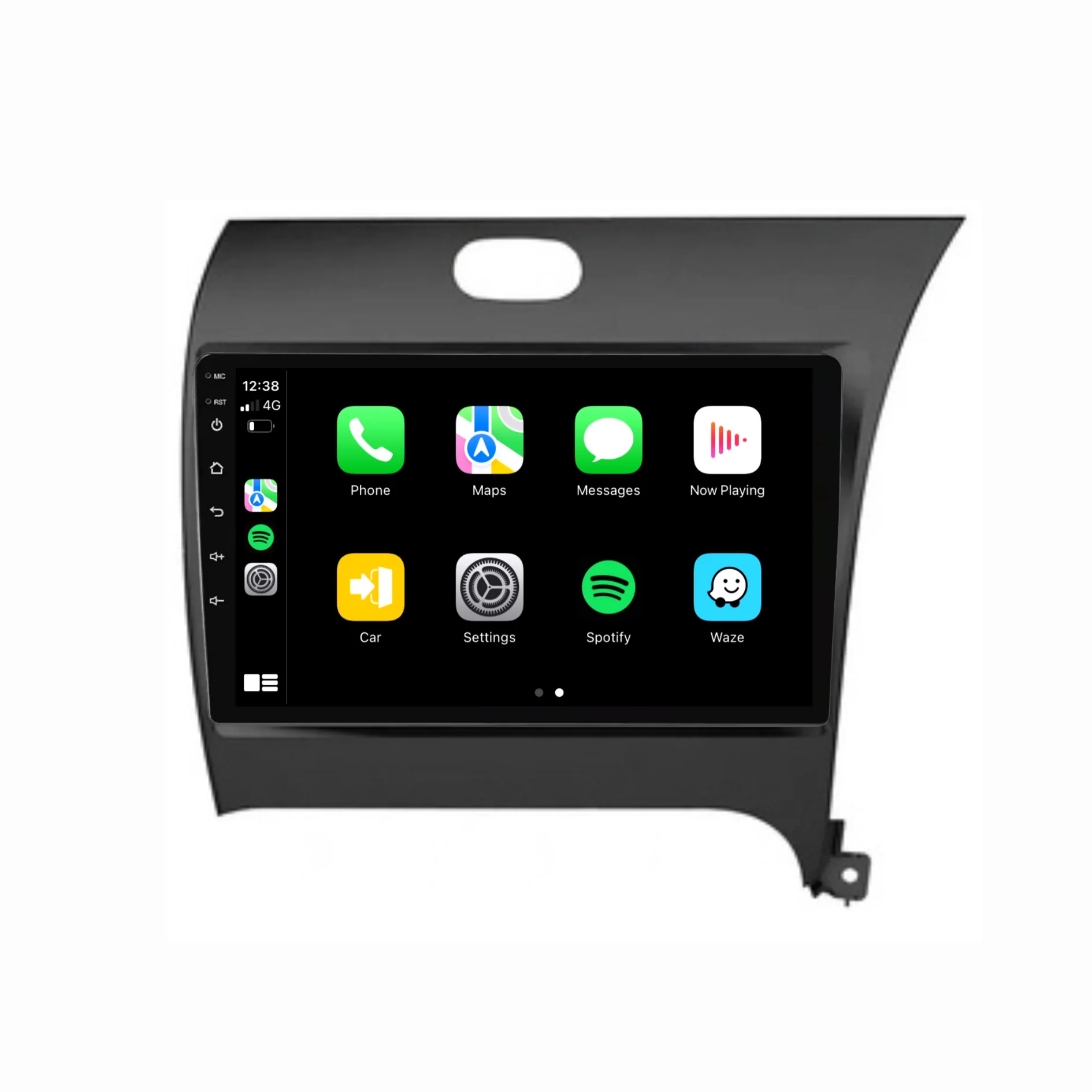 Kia Cerato / K3 (2013-2018) Plug & Play Head Unit Upgrade Kit: Car Radio with Wireless & Wired Apple CarPlay & Android Auto - Image 2