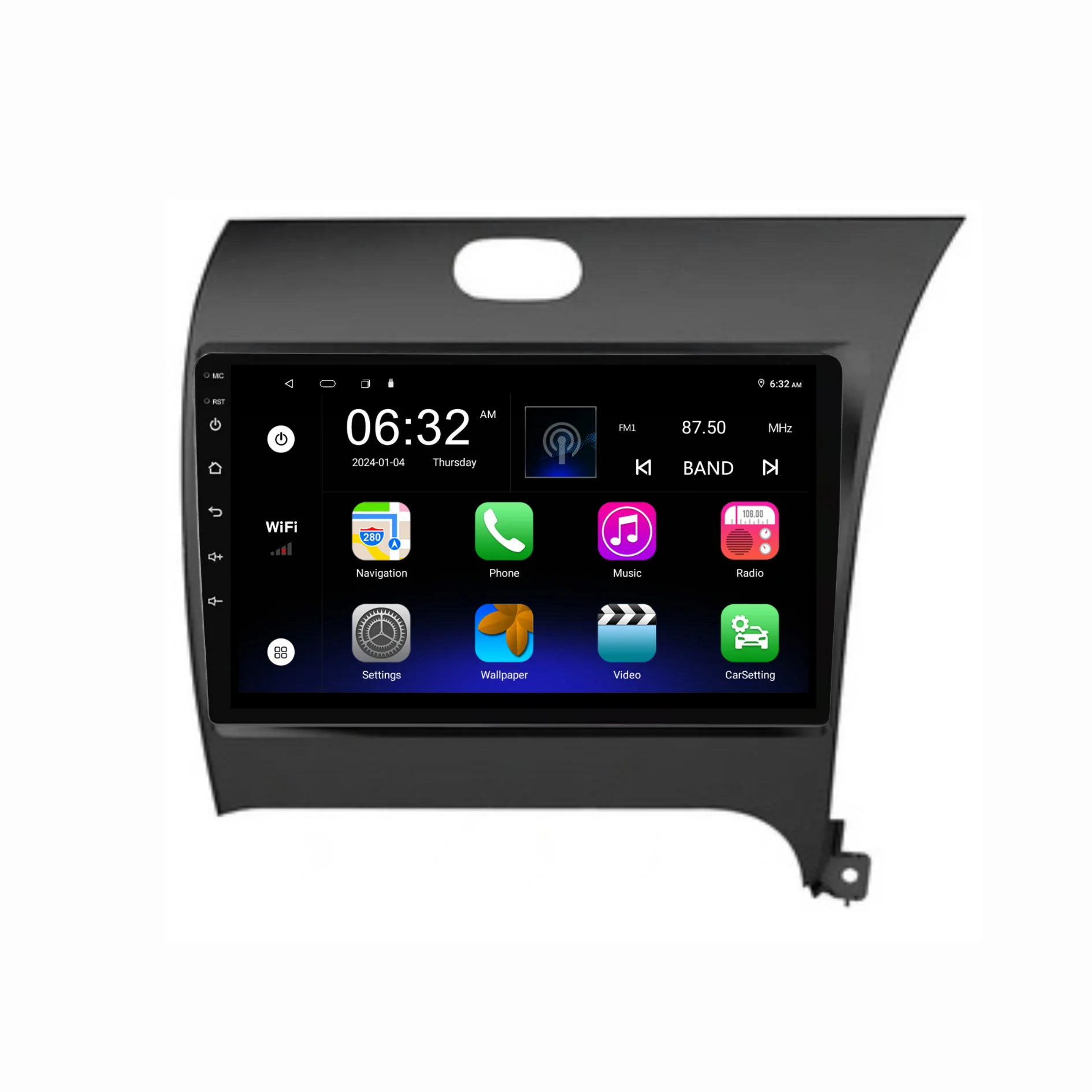 Kia Cerato / K3 (2013-2018) Plug & Play Head Unit Upgrade Kit: Car Radio with Wireless & Wired Apple CarPlay & Android Auto - Image 7