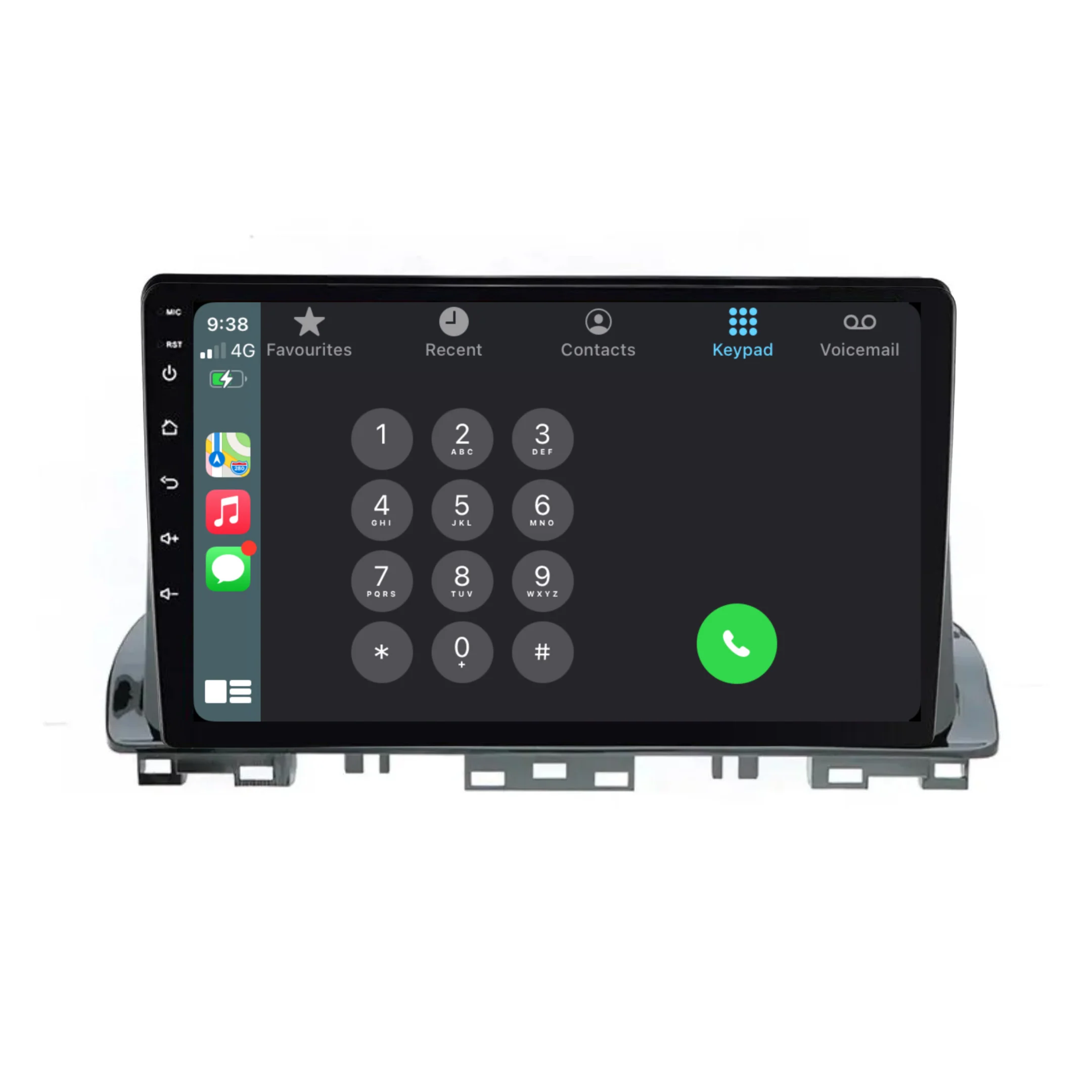 Kia Cerato / K3 (2019-2023) Plug & Play Head Unit Upgrade Kit: Car Radio with Wireless & Wired Apple CarPlay & Android Auto - Image 3
