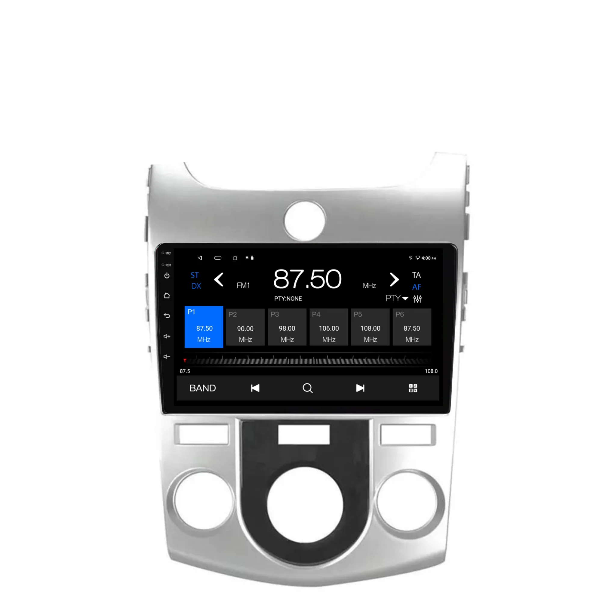 Kia Cerato MANUAL AC (2008-2017) Plug & Play Head Unit Upgrade Kit: Car Radio with Wireless & Wired Apple CarPlay & Android Auto - Image 5