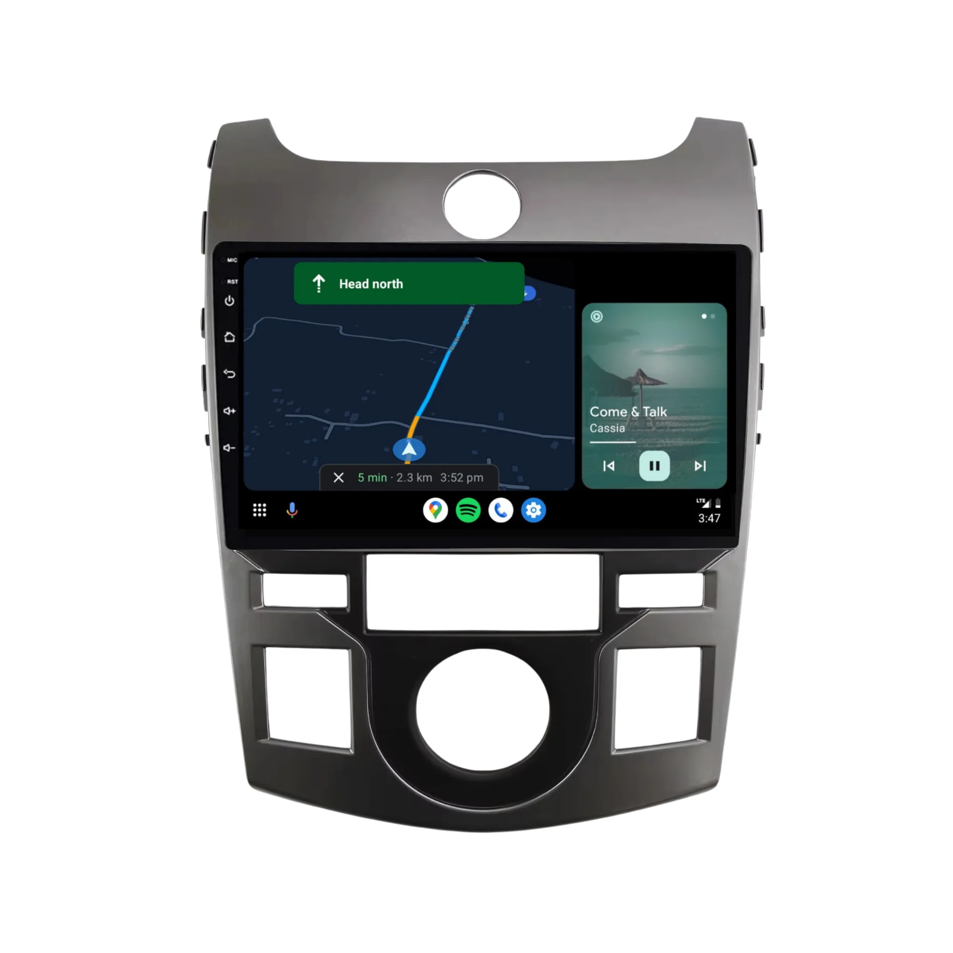 Kia Cerato TD Koup (2008-2013) Plug & Play Head Unit Upgrade Kit: Car Radio with Wireless & Wired Apple CarPlay & Android Auto - Image 5