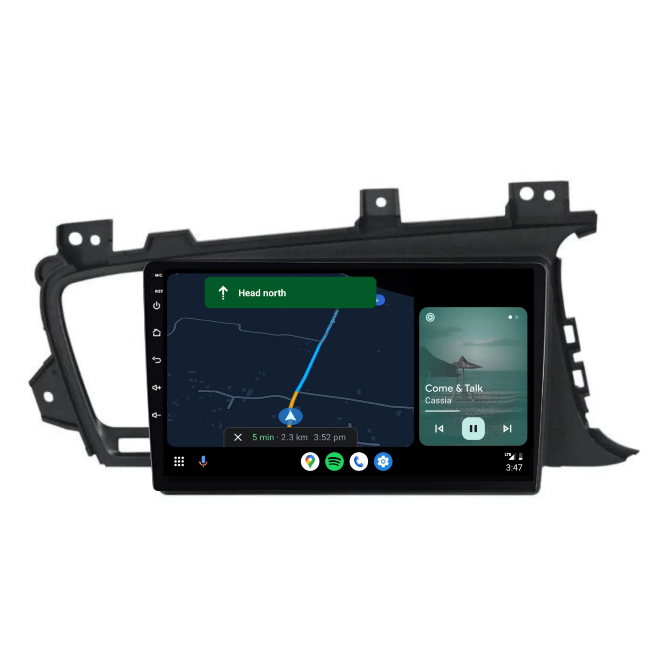 Kia K5 / Optima (2011-2015) Plug & Play Head Unit Upgrade Kit: Car Radio with Wireless & Wired Apple CarPlay & Android Auto - Image 4