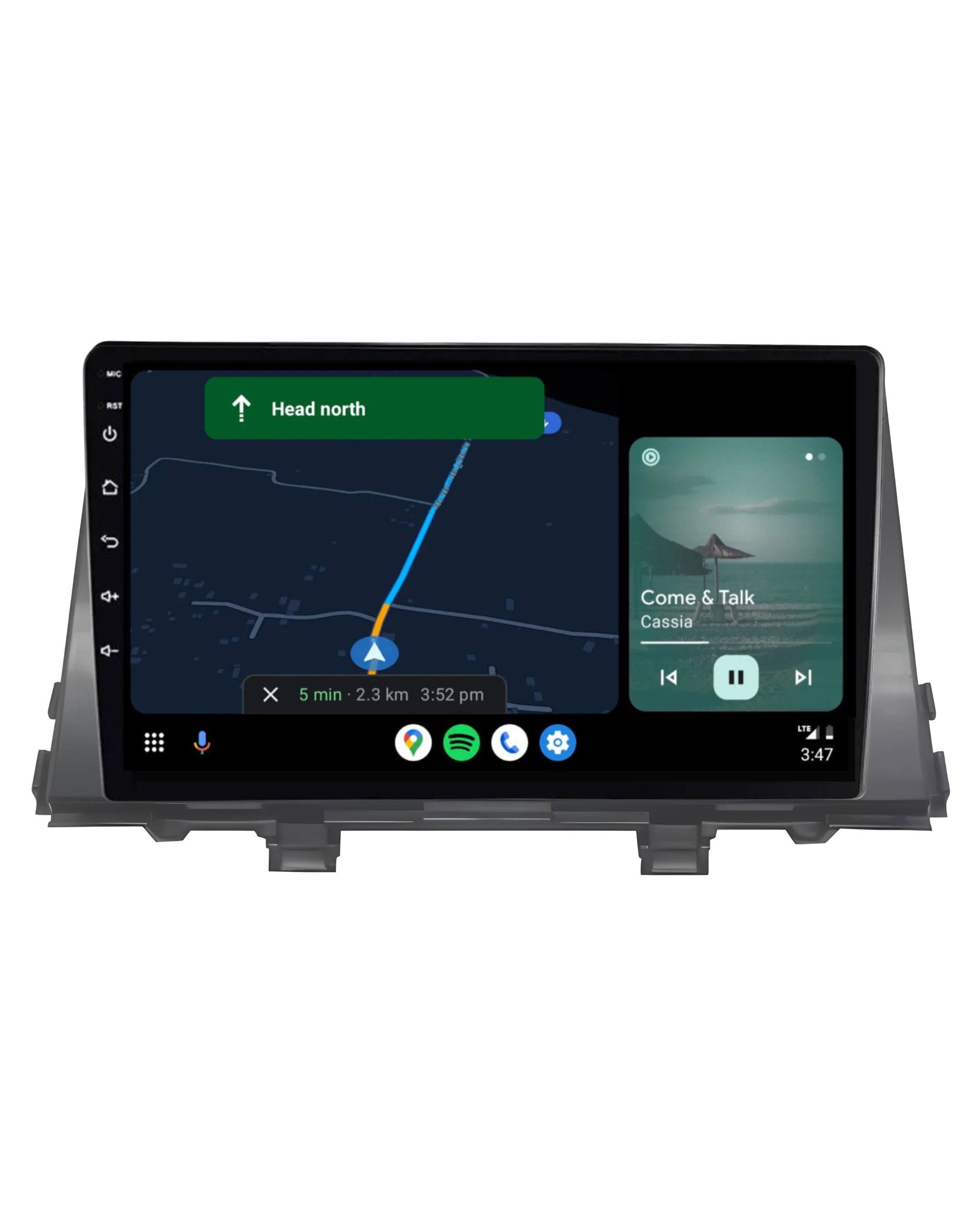 Kia Picanto (2016-2024) Plug & Play Head Unit Upgrade Kit: Car Radio with Wireless & Wired Apple CarPlay & Android Auto - Image 4
