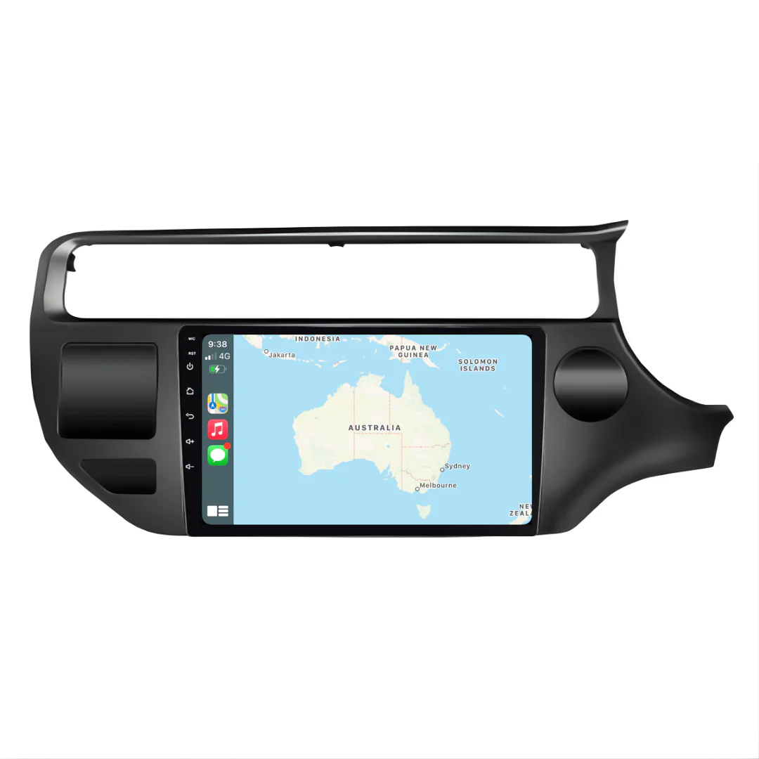 Kia Rio (2012-2016) Plug & Play Head Unit Upgrade Kit: Car Radio with Wireless & Wired Apple CarPlay & Android Auto - Image 2