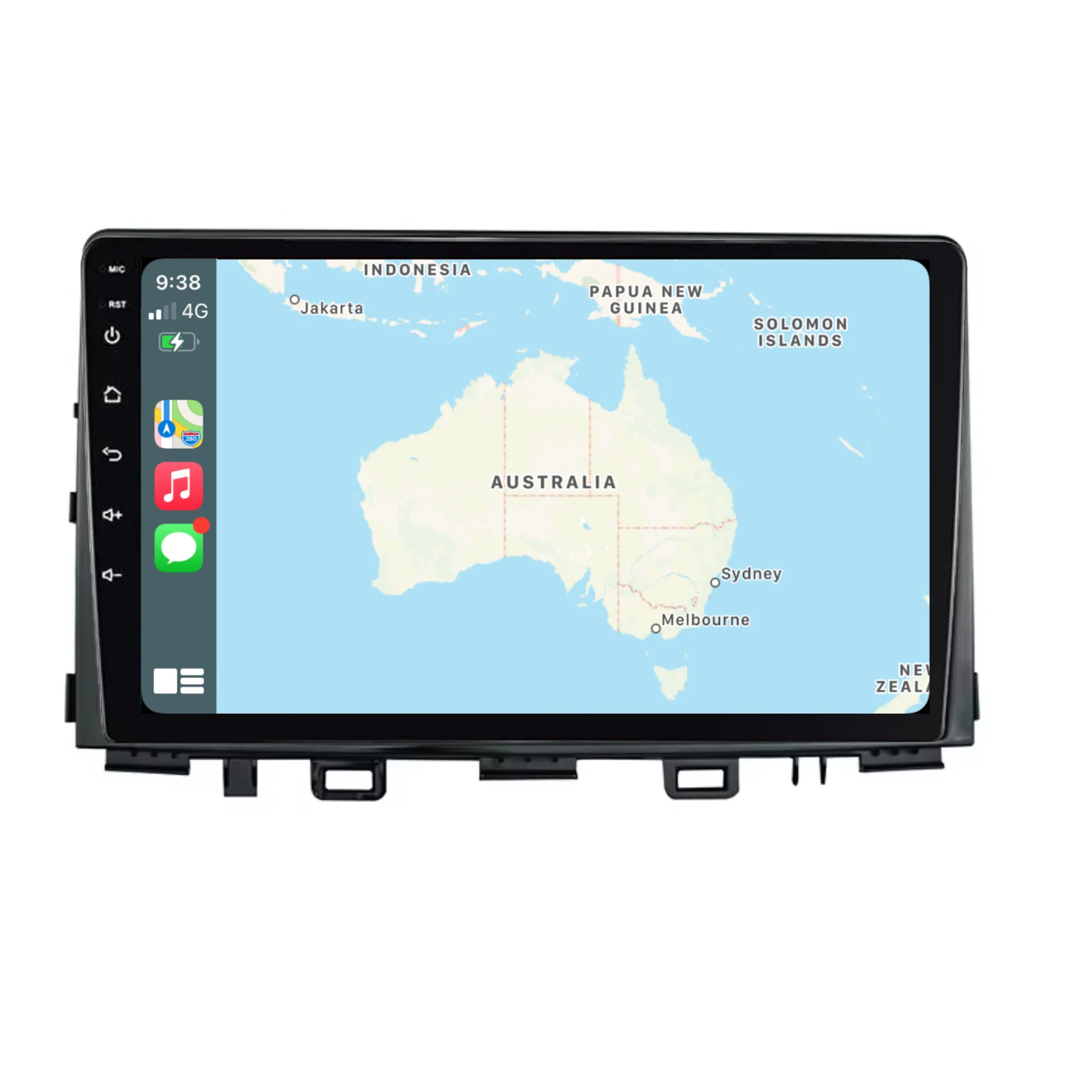 Kia Rio (2017-2024) Plug & Play Head Unit Upgrade Kit: Car Radio with Wireless & Wired Apple CarPlay & Android Auto - Image 2