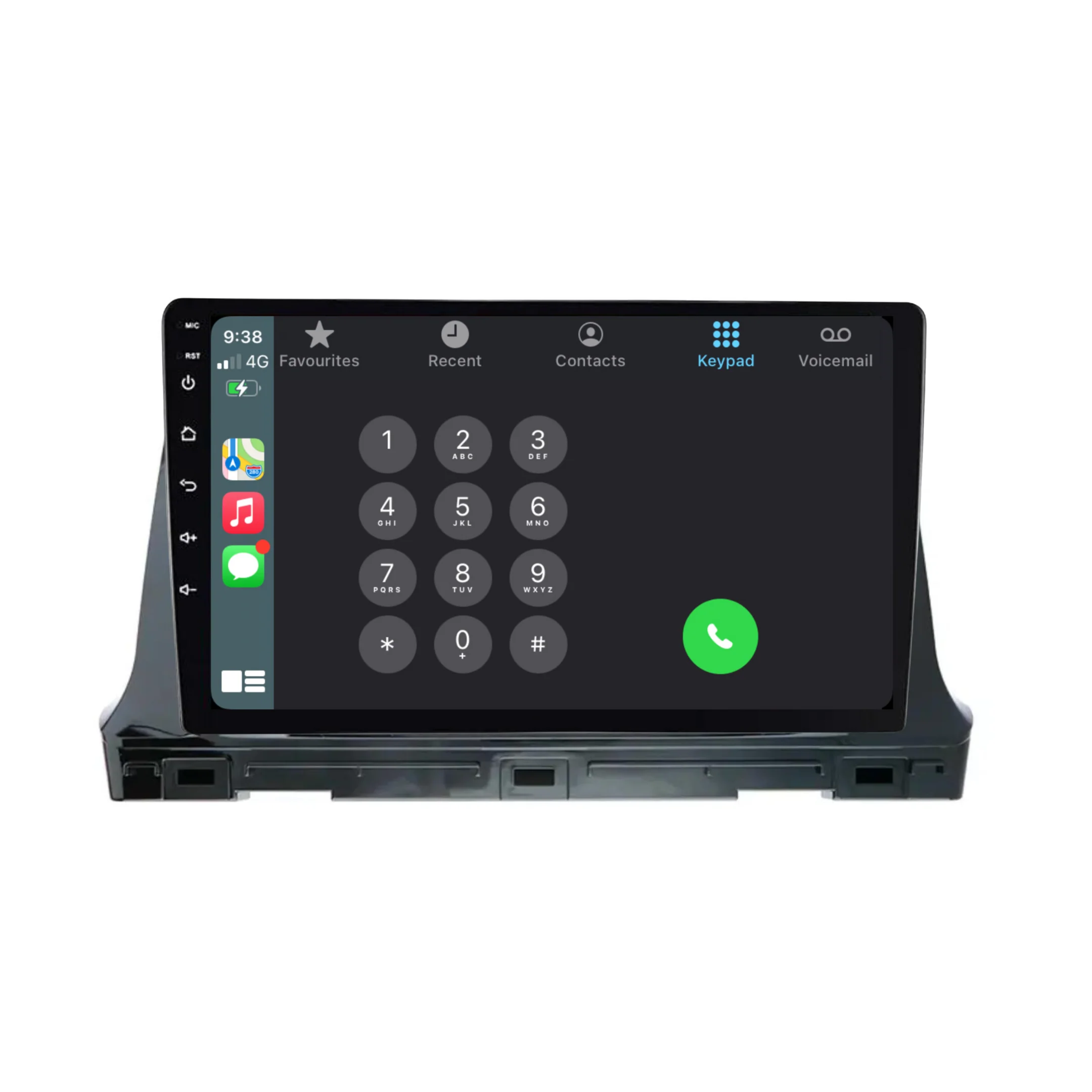 Kia Seltos (2020-2023) Plug & Play Head Unit Upgrade Kit: Car Radio with Wireless & Wired Apple CarPlay & Android Auto - Image 3