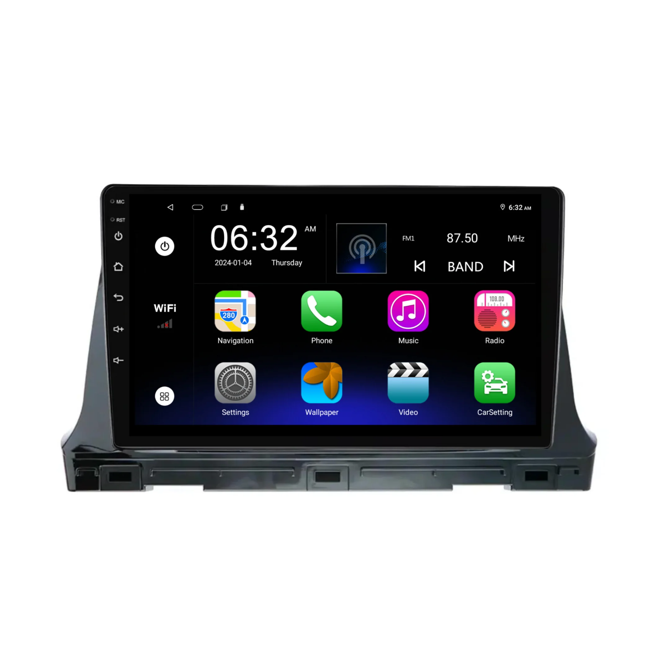 Kia Seltos (2020-2023) Plug & Play Head Unit Upgrade Kit: Car Radio with Wireless & Wired Apple CarPlay & Android Auto - Image 6