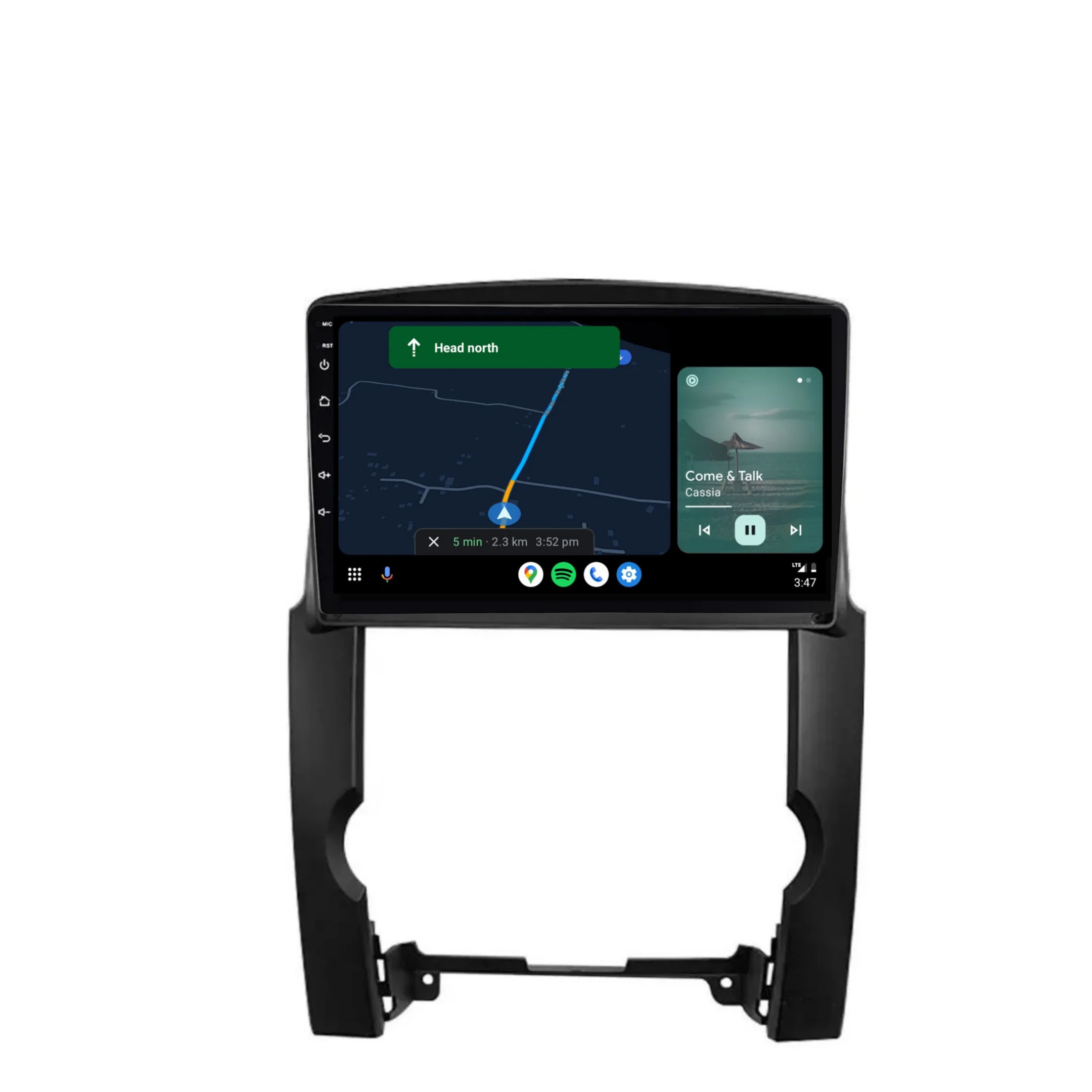 Kia Sorento (2009-2013) Plug & Play Head Unit Upgrade Kit: Car Radio with Wireless & Wired Apple CarPlay & Android Auto - Image 4