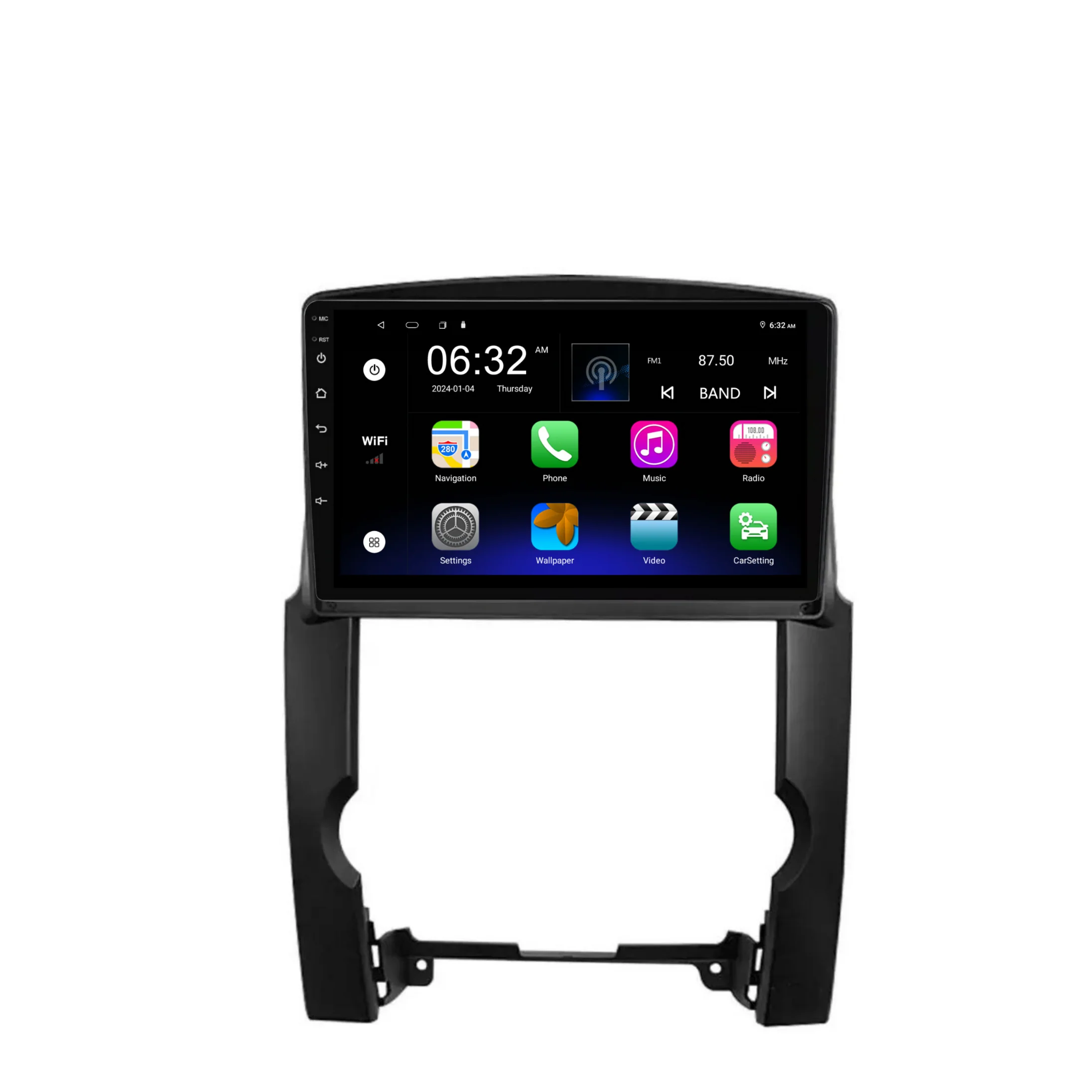 Kia Sorento (2009-2013) Plug & Play Head Unit Upgrade Kit: Car Radio with Wireless & Wired Apple CarPlay & Android Auto - Image 6