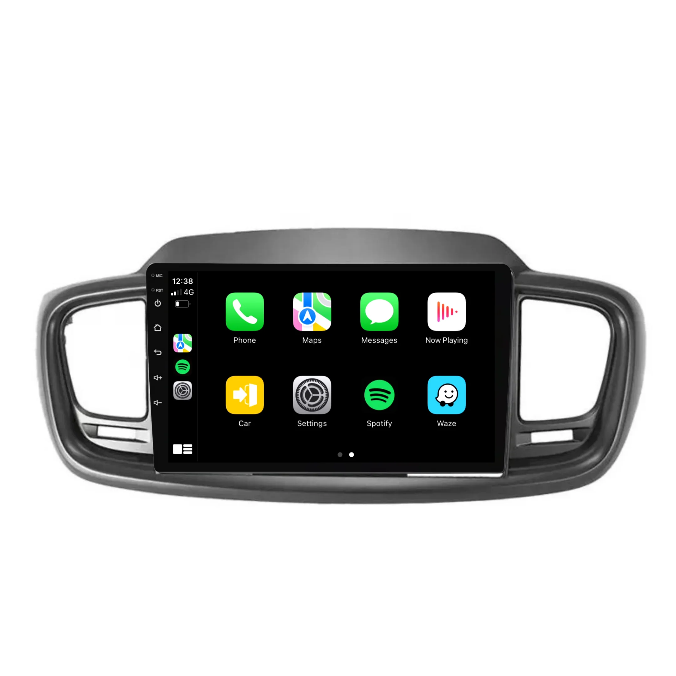 Kia Sorento (2015-2018) Plug & Play Head Unit Upgrade Kit: Car Radio with Wireless & Wired Apple CarPlay & Android Auto - Image 3