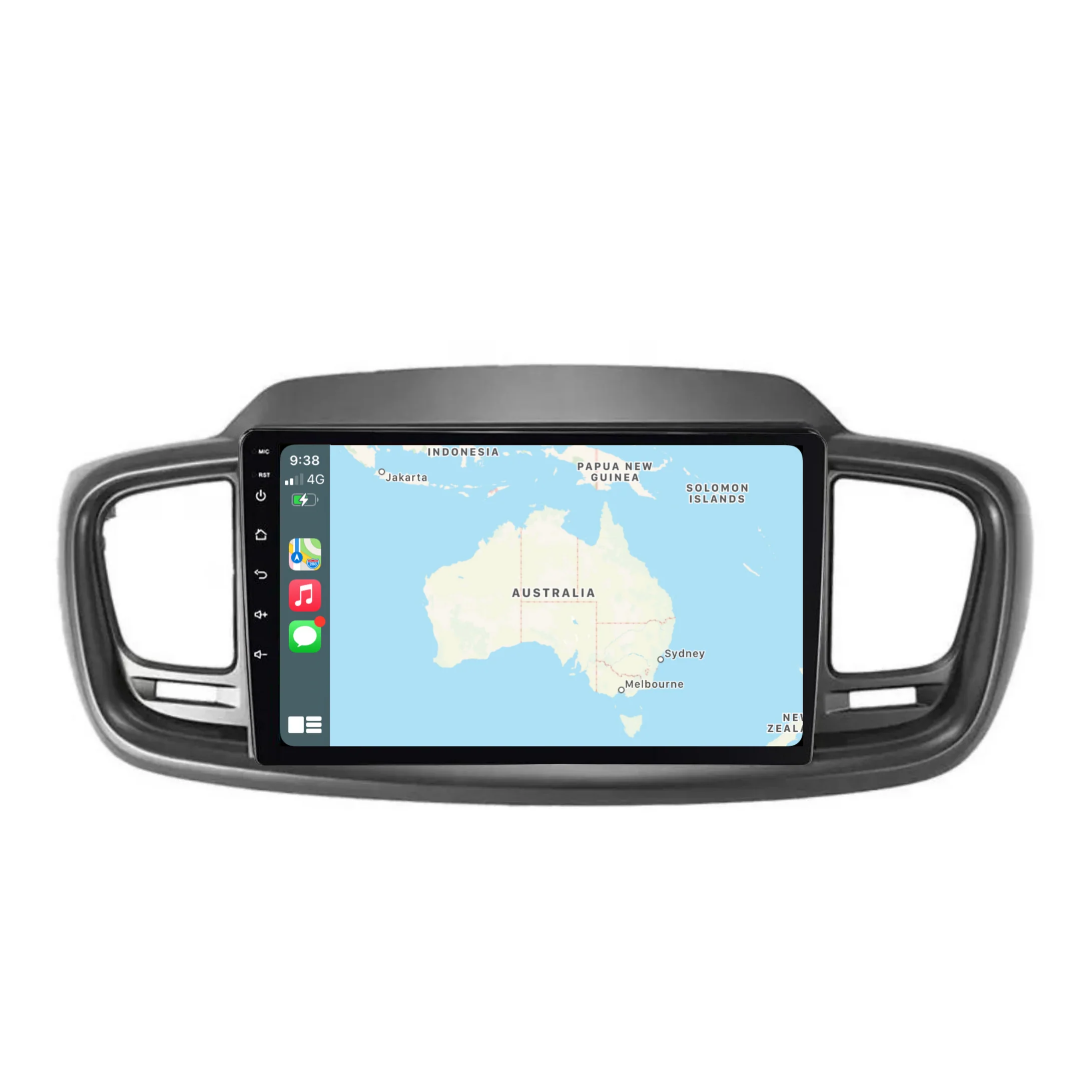 Kia Sorento (2015-2018) Plug & Play Head Unit Upgrade Kit: Car Radio with Wireless & Wired Apple CarPlay & Android Auto - Image 4