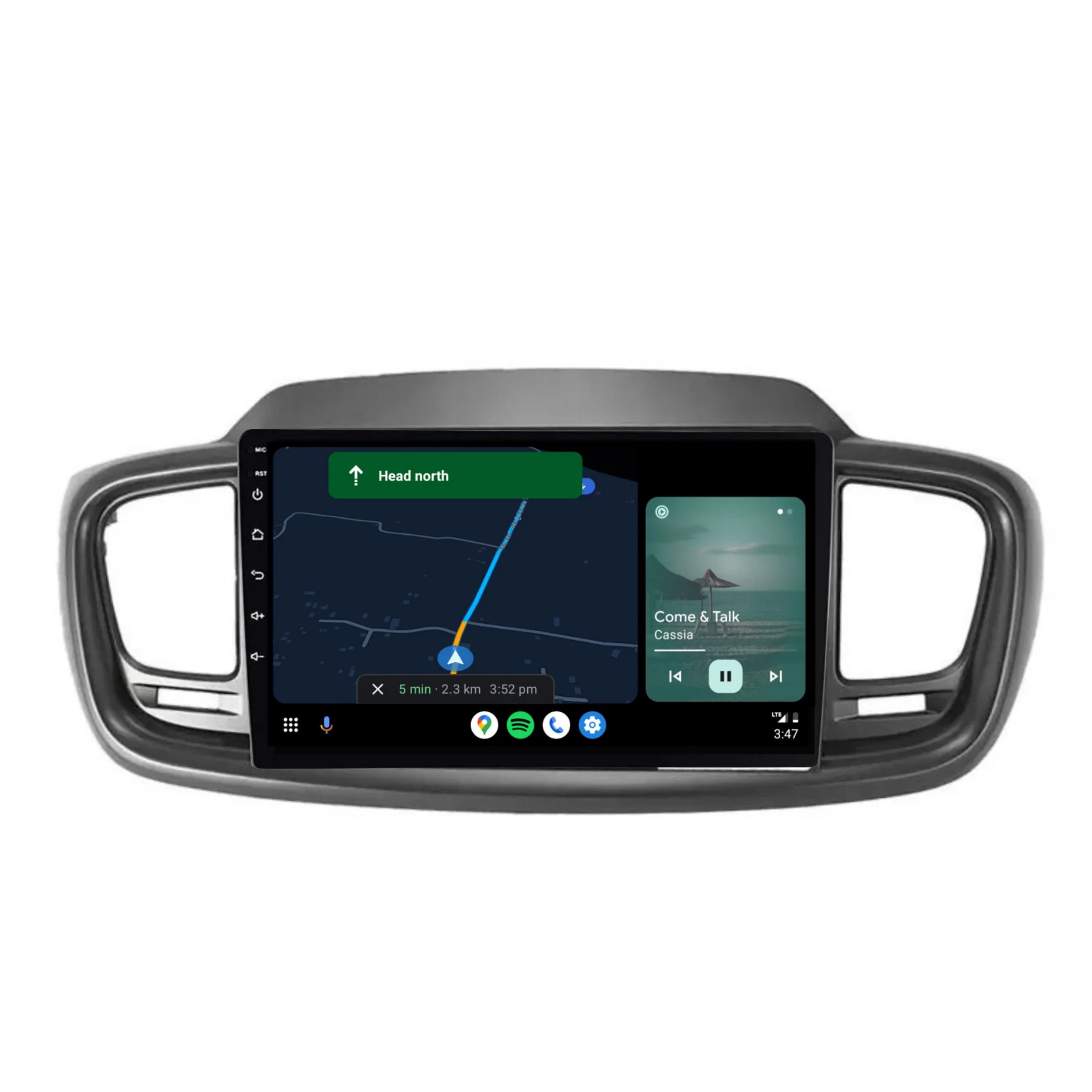 Kia Sorento (2015-2018) Plug & Play Head Unit Upgrade Kit: Car Radio with Wireless & Wired Apple CarPlay & Android Auto - Image 6