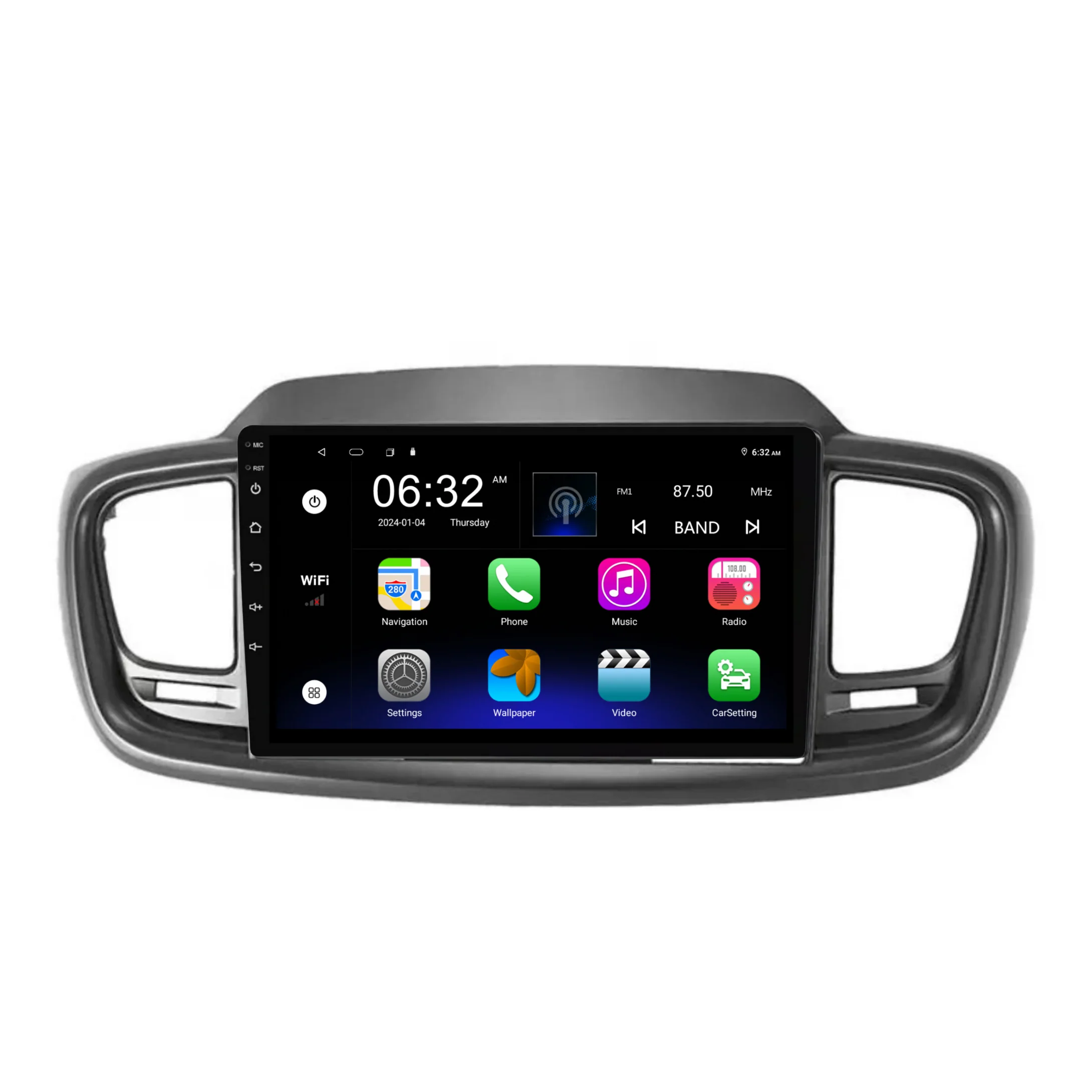 Kia Sorento (2015-2018) Plug & Play Head Unit Upgrade Kit: Car Radio with Wireless & Wired Apple CarPlay & Android Auto - Image 8