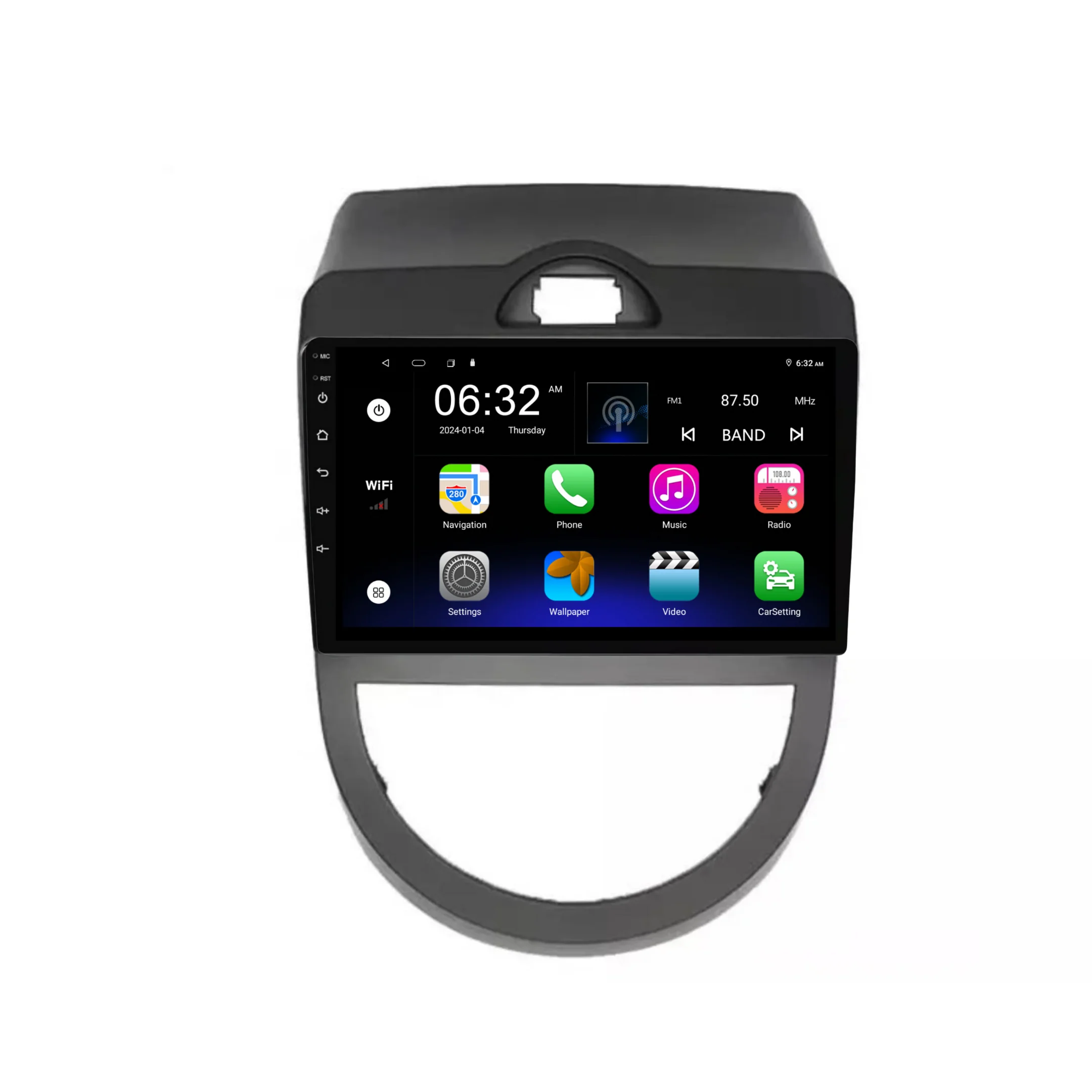 Kia Soul (2010-2013) Plug & Play Head Unit Upgrade Kit: Car Radio with Wireless & Wired Apple CarPlay & Android Auto - Image 6